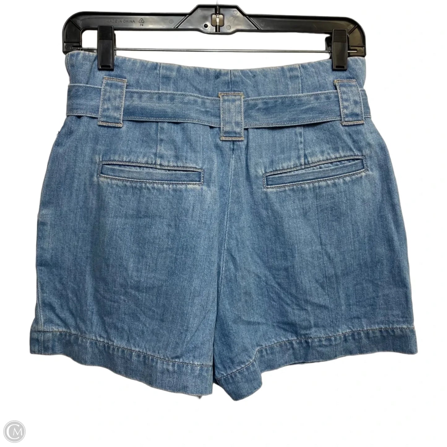 Shorts By L Agence In Blue Denim, Size: 2