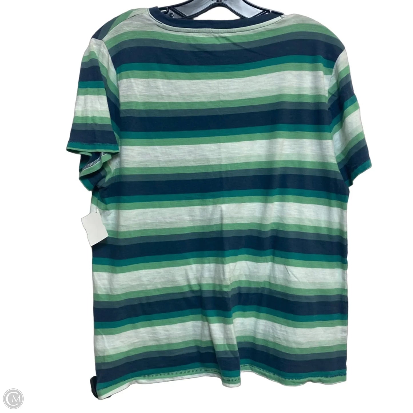 Top Short Sleeve Basic By J. Crew In Green, Size: Xl
