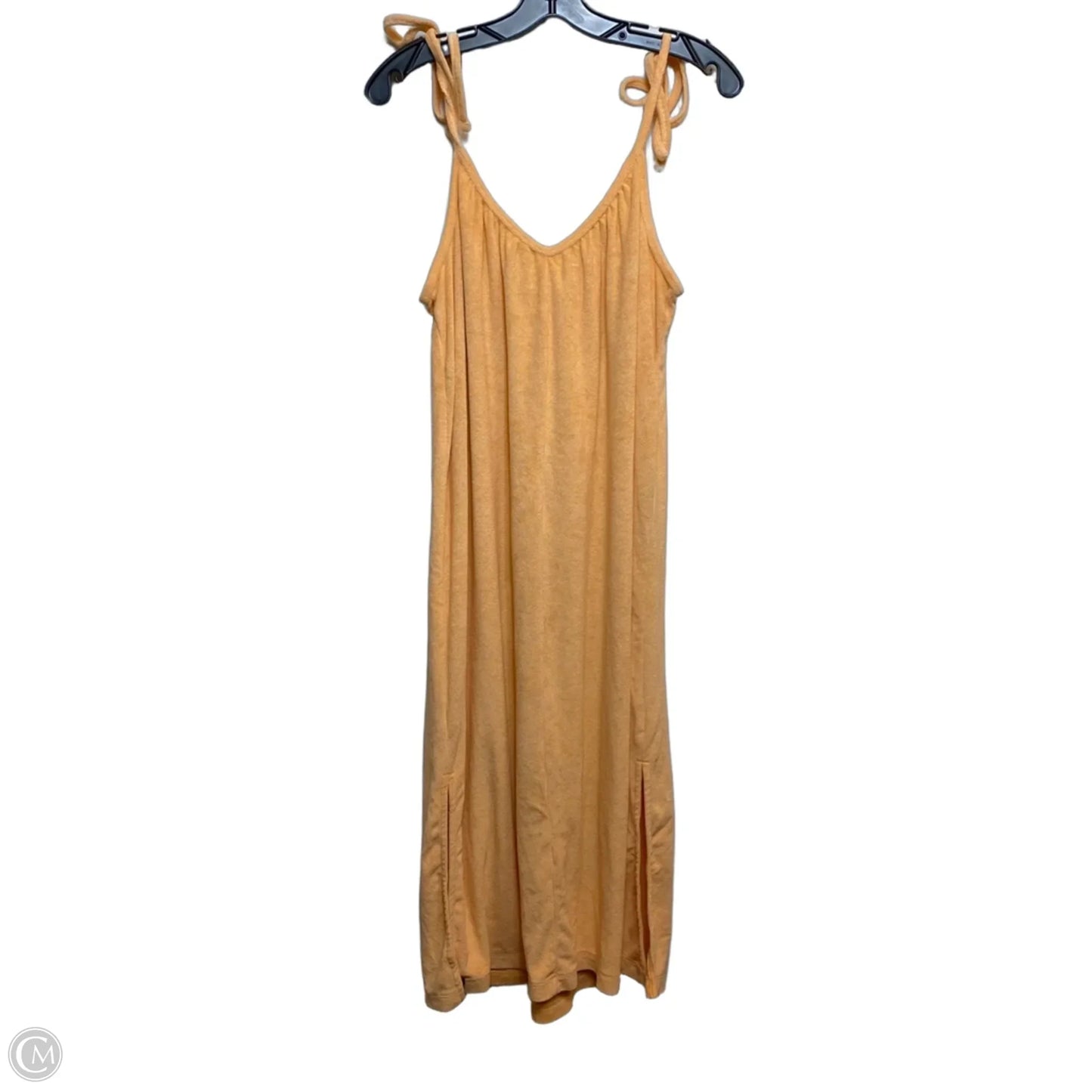 Dress Casual Midi By Old Navy In Orange, Size: L