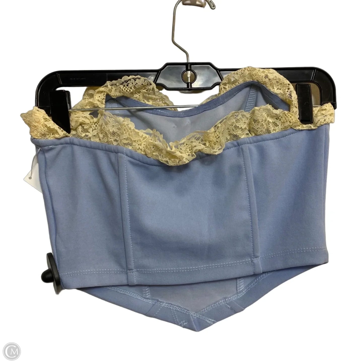 Top Sleeveless By Shein In Blue, Size: S