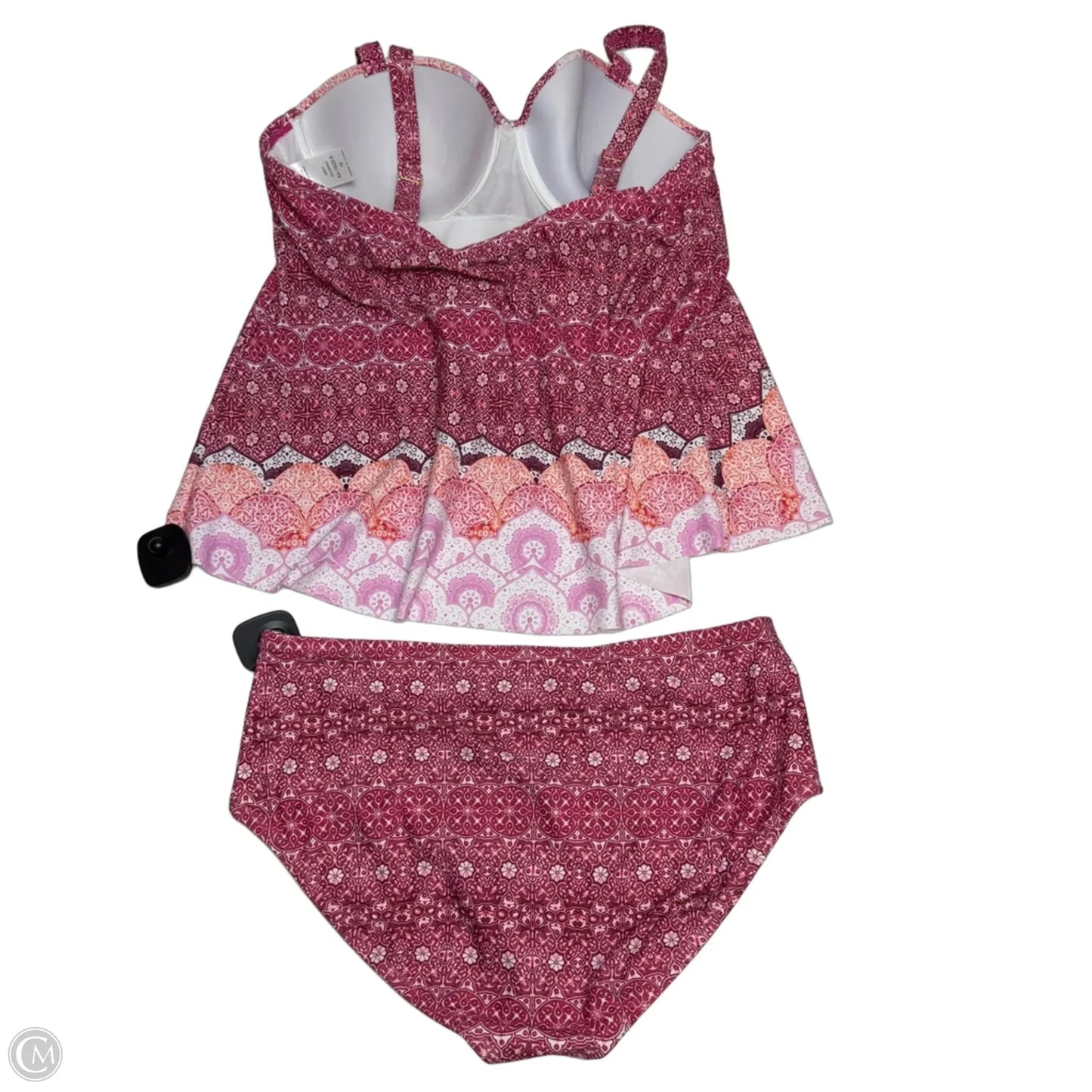 Swimsuit 2pc By Swimsuits for All In Pink, Size: Xl