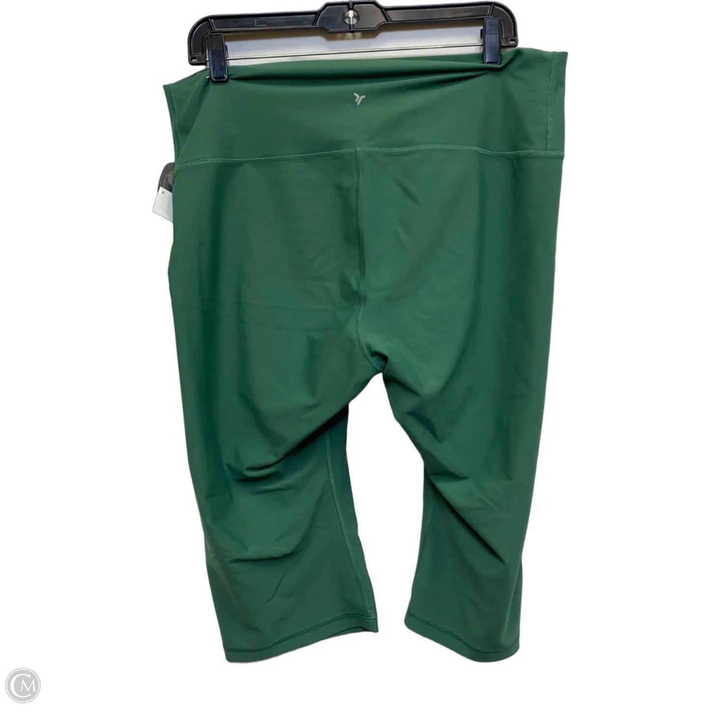 Athletic Leggings Capris By Old Navy In Green, Size: Xl