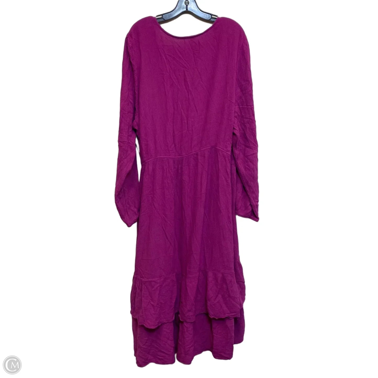 Dress Casual Midi By Knox Rose In Purple, Size: 3