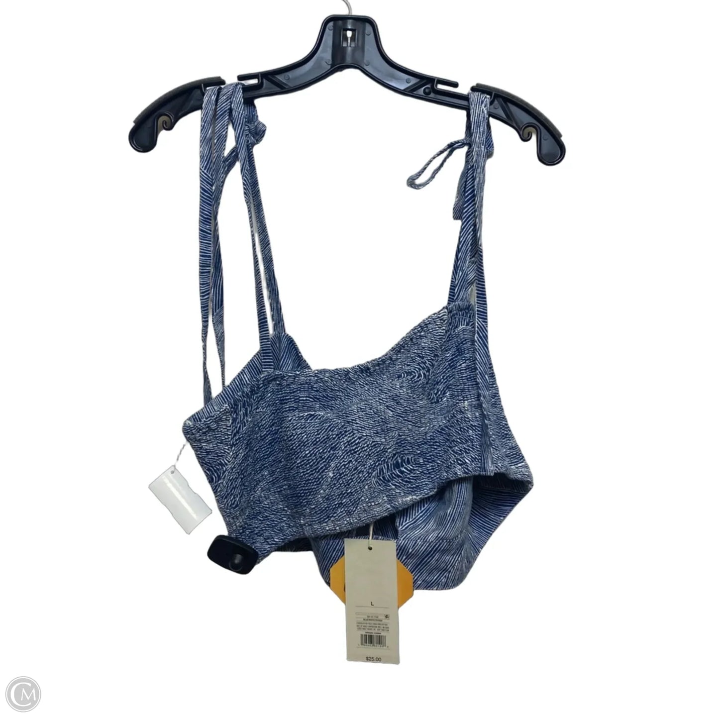 Top Sleeveless By Noel In Blue, Size: L