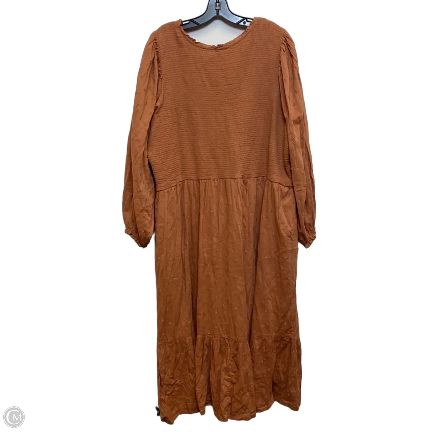 Dress Casual Maxi By Old Navy In Orange, Size: 4x