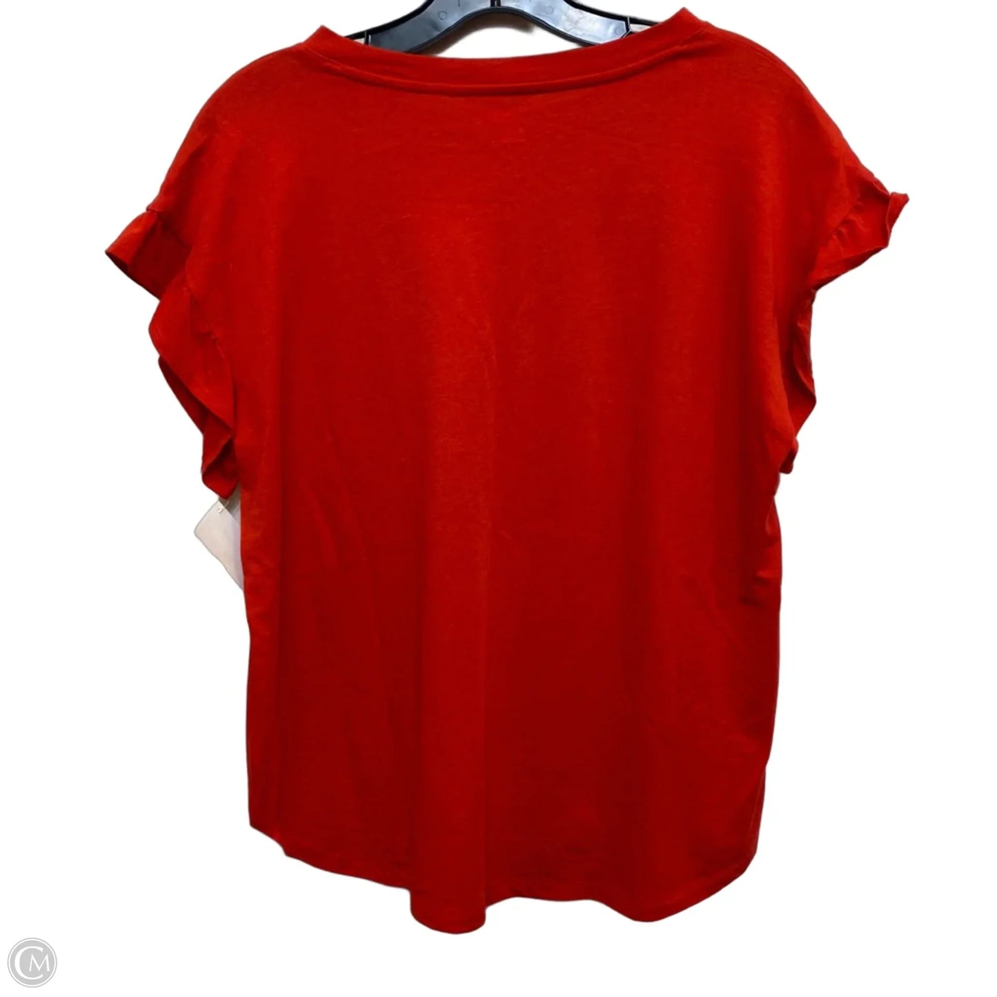 Top Short Sleeve By Crown And Ivy In Red, Size: S