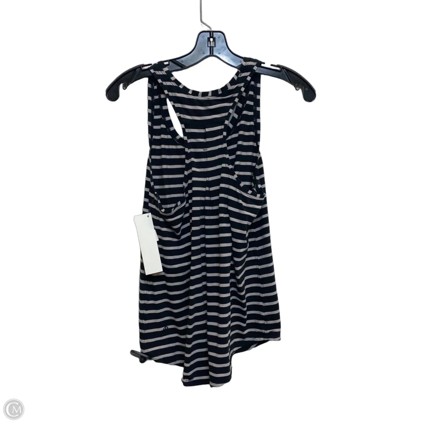 Athletic Tank Top Designer By Lululemon In Black, Size: M