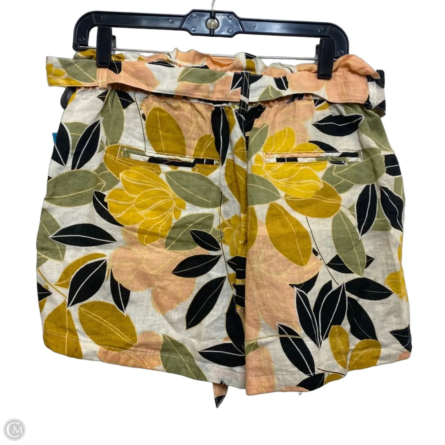 Shorts By Rachel Zoe In Orange & Yellow, Size: L
