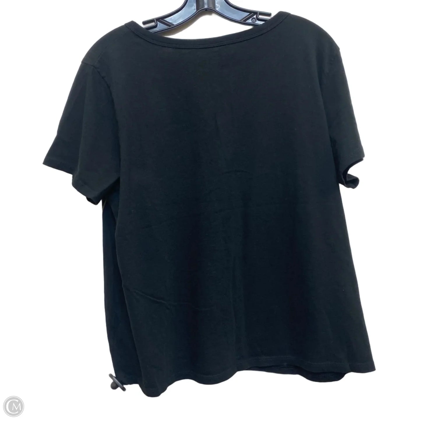 Top Short Sleeve Basic By Old Navy In Black, Size: Xl
