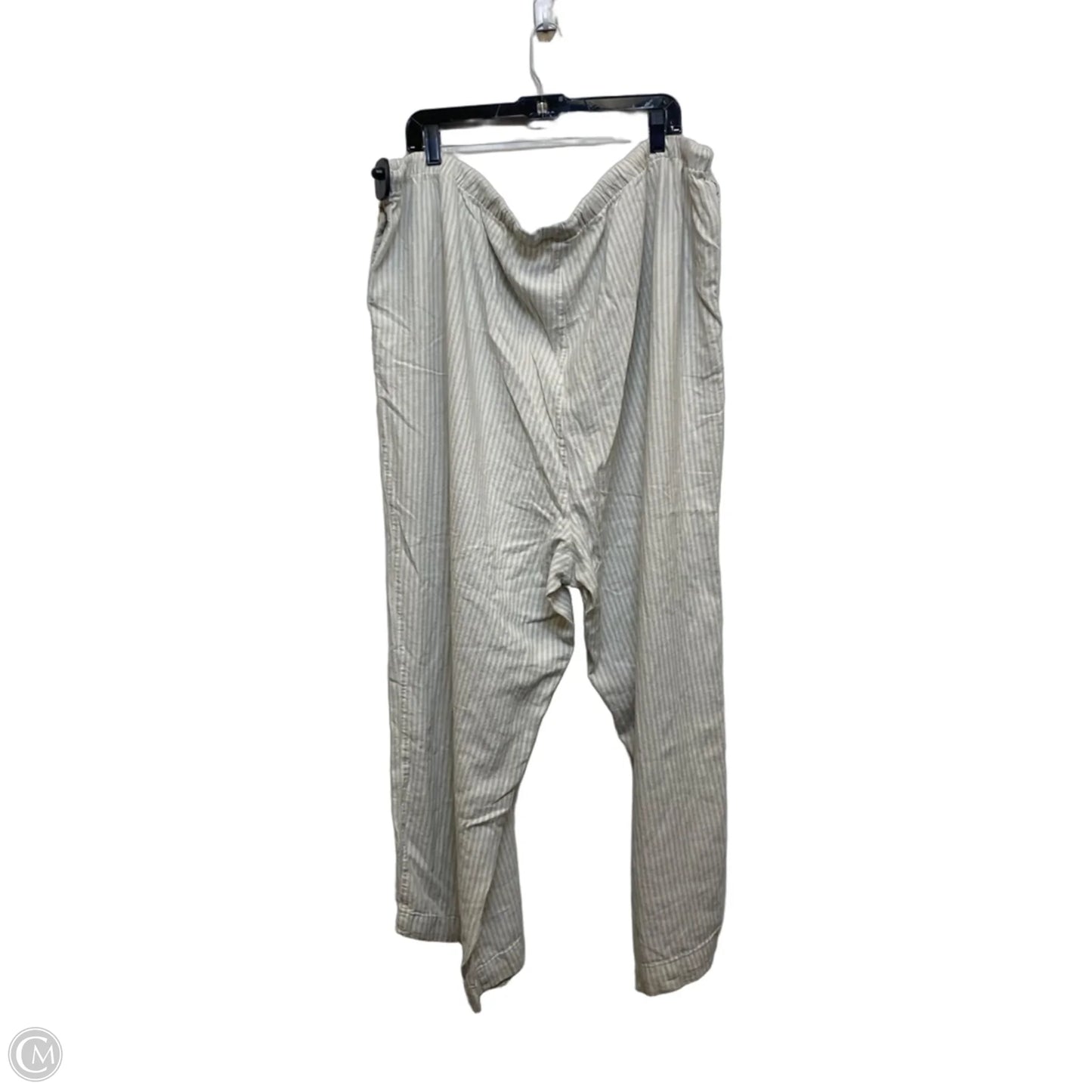 Pants Wide Leg By Old Navy In Tan, Size: 3x