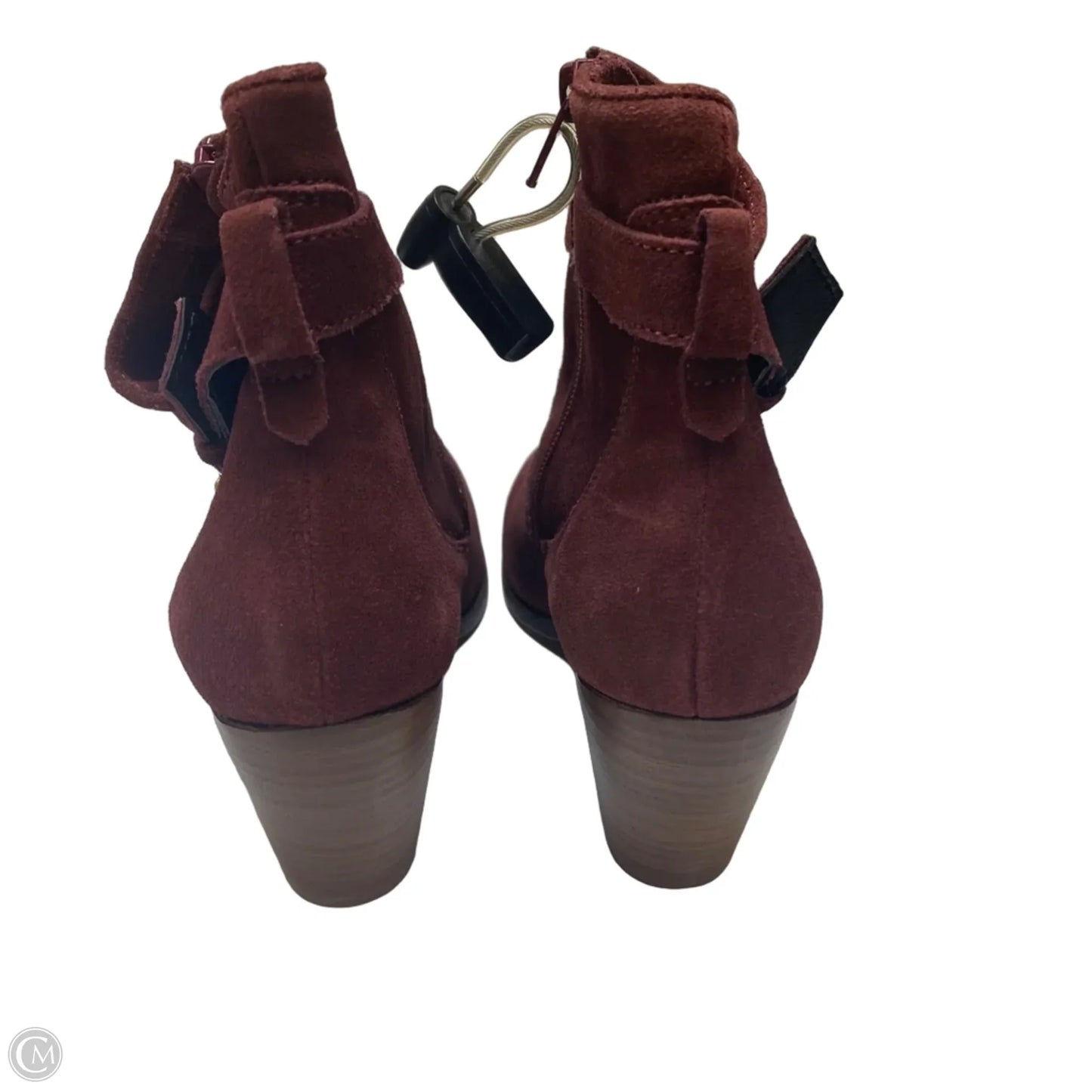 Boots Ankle Heels By Diba In Red, Size: 8
