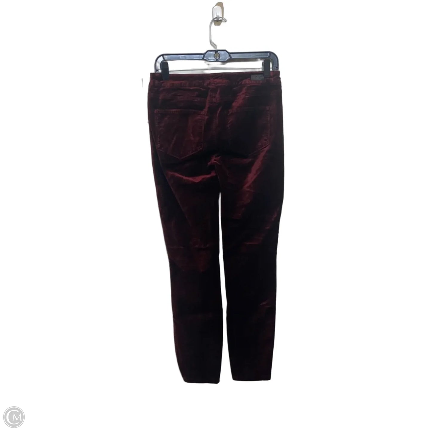 Pants Designer By Paige In Red, Size: 6