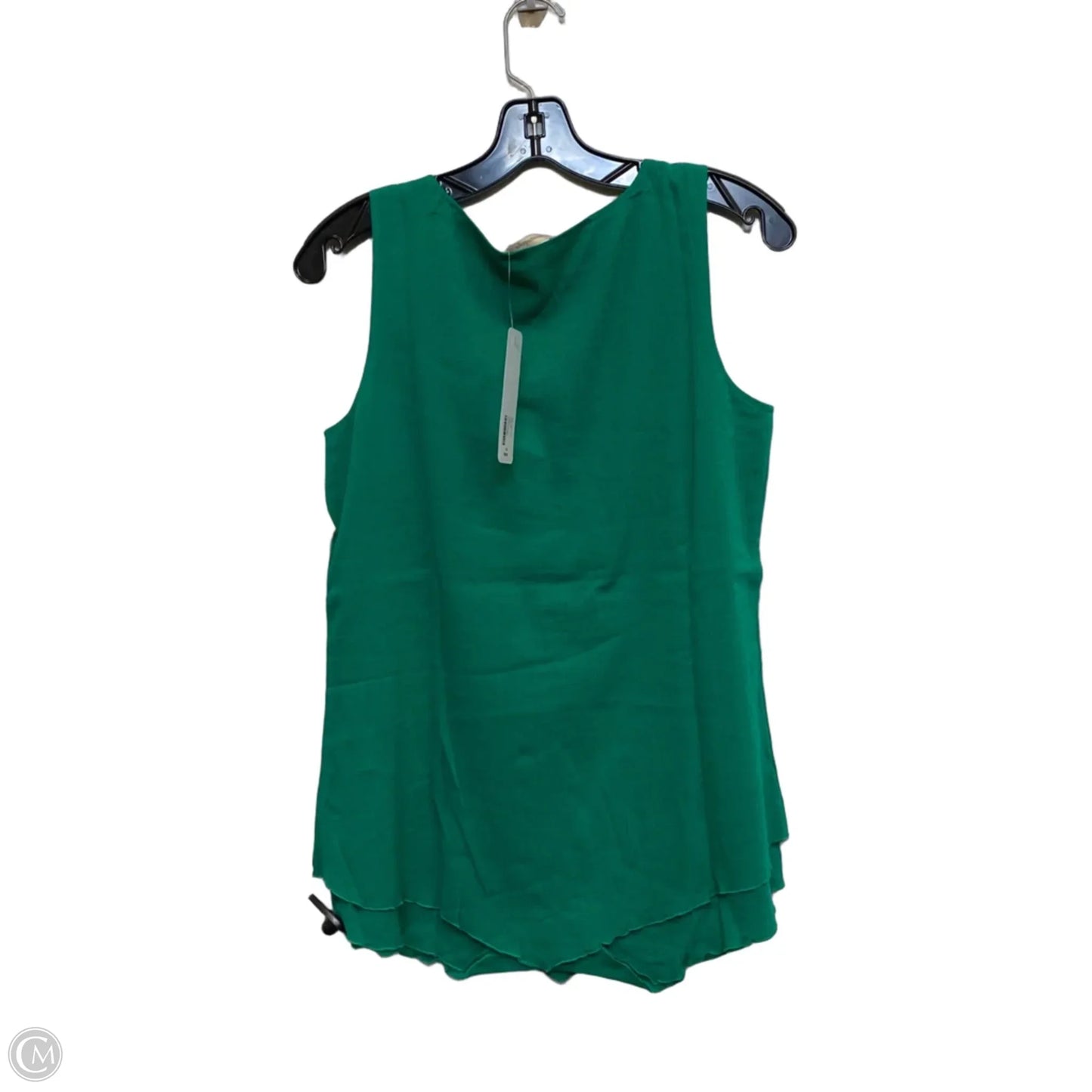 Top Sleeveless By Soft Surroundings In Green, Size: Xs