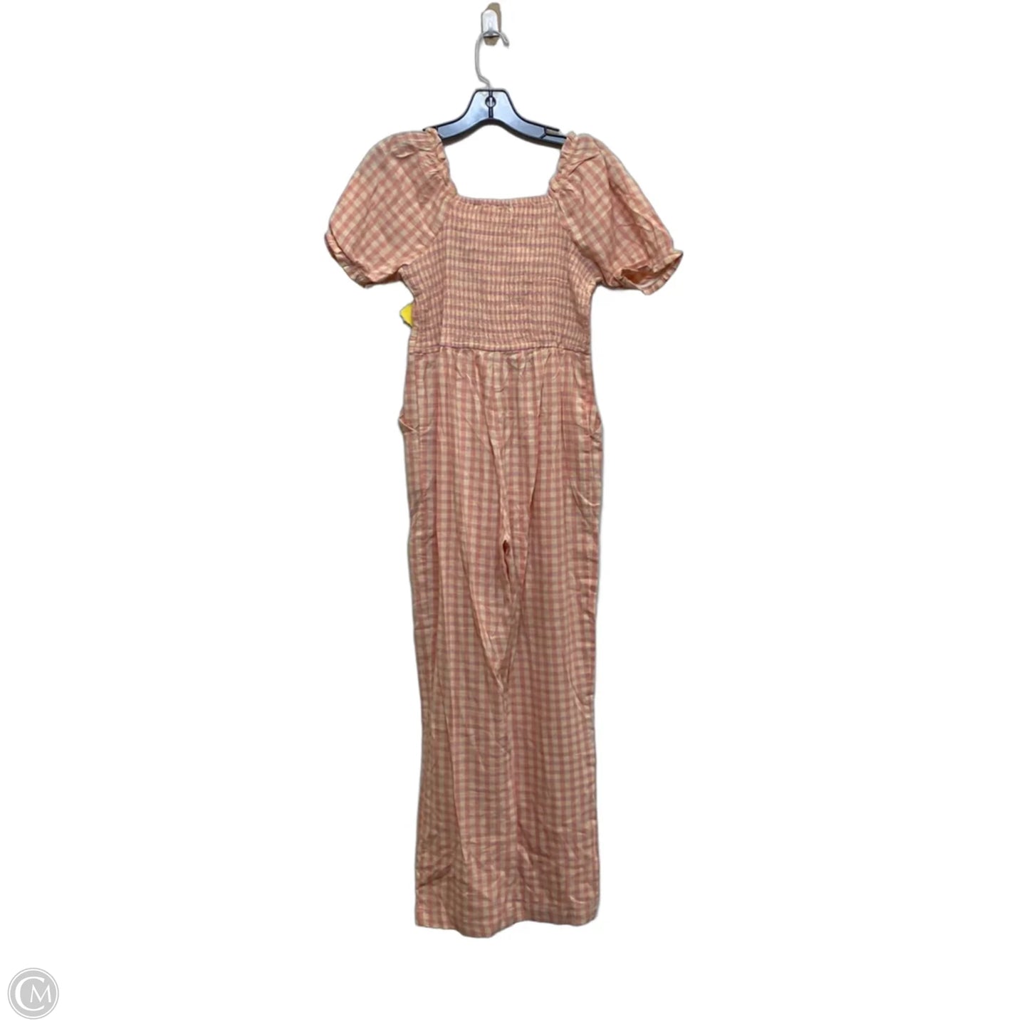 Jumpsuit By Jessica Simpson In Pink & Yellow, Size: S