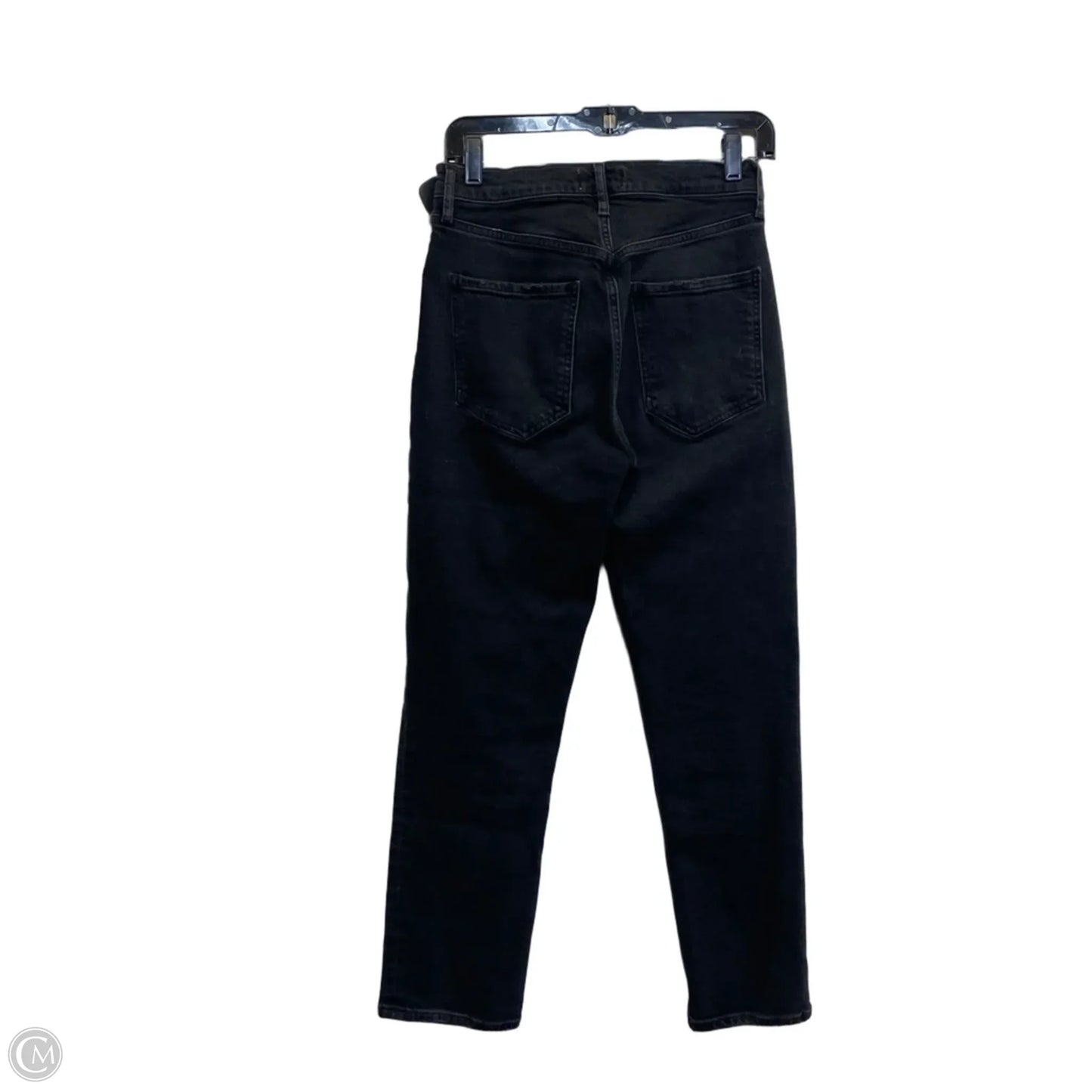 Jeans Designer By Agolde In Black Denim, Size: 2
