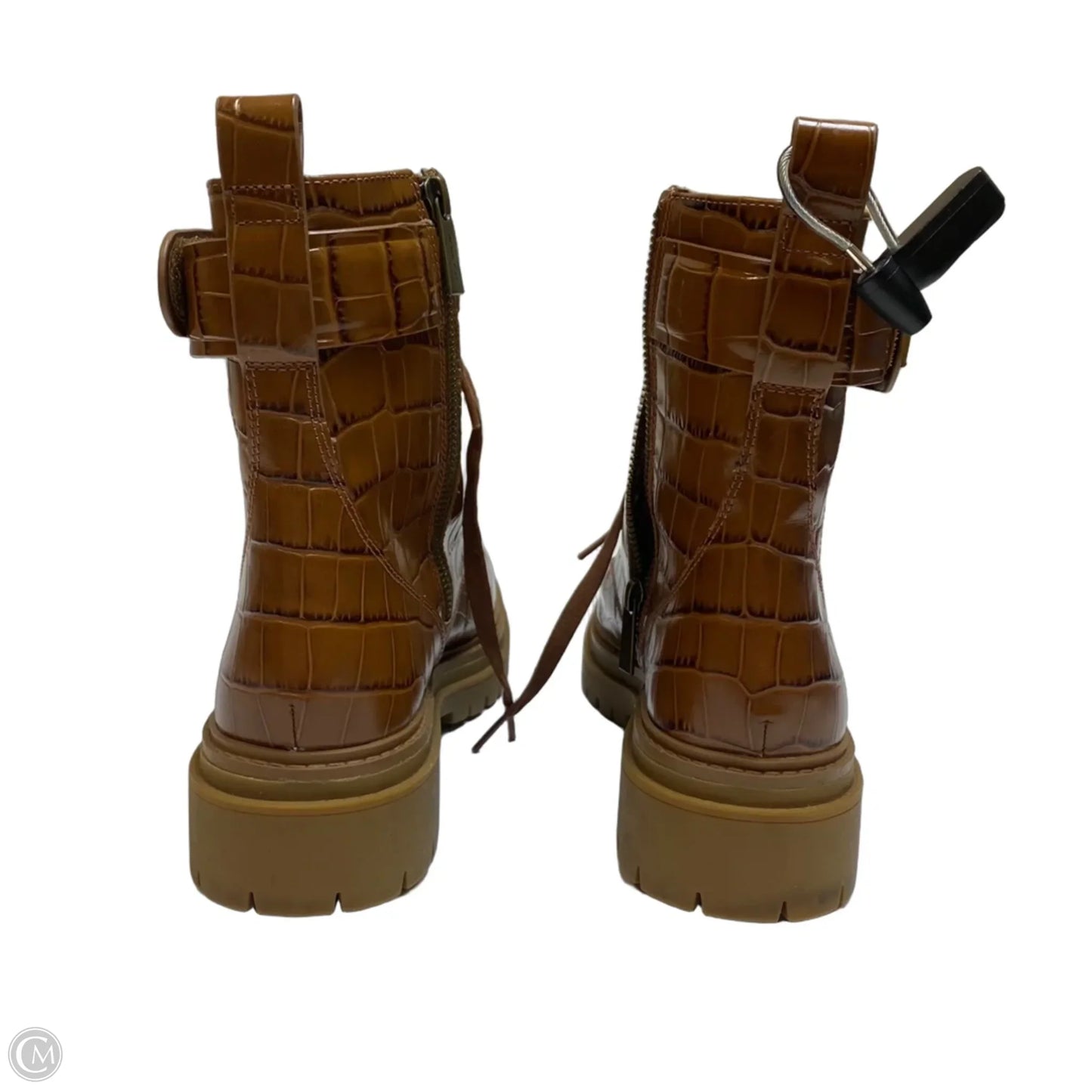 Boots Combat By Michael By Michael Kors In Brown, Size: 10