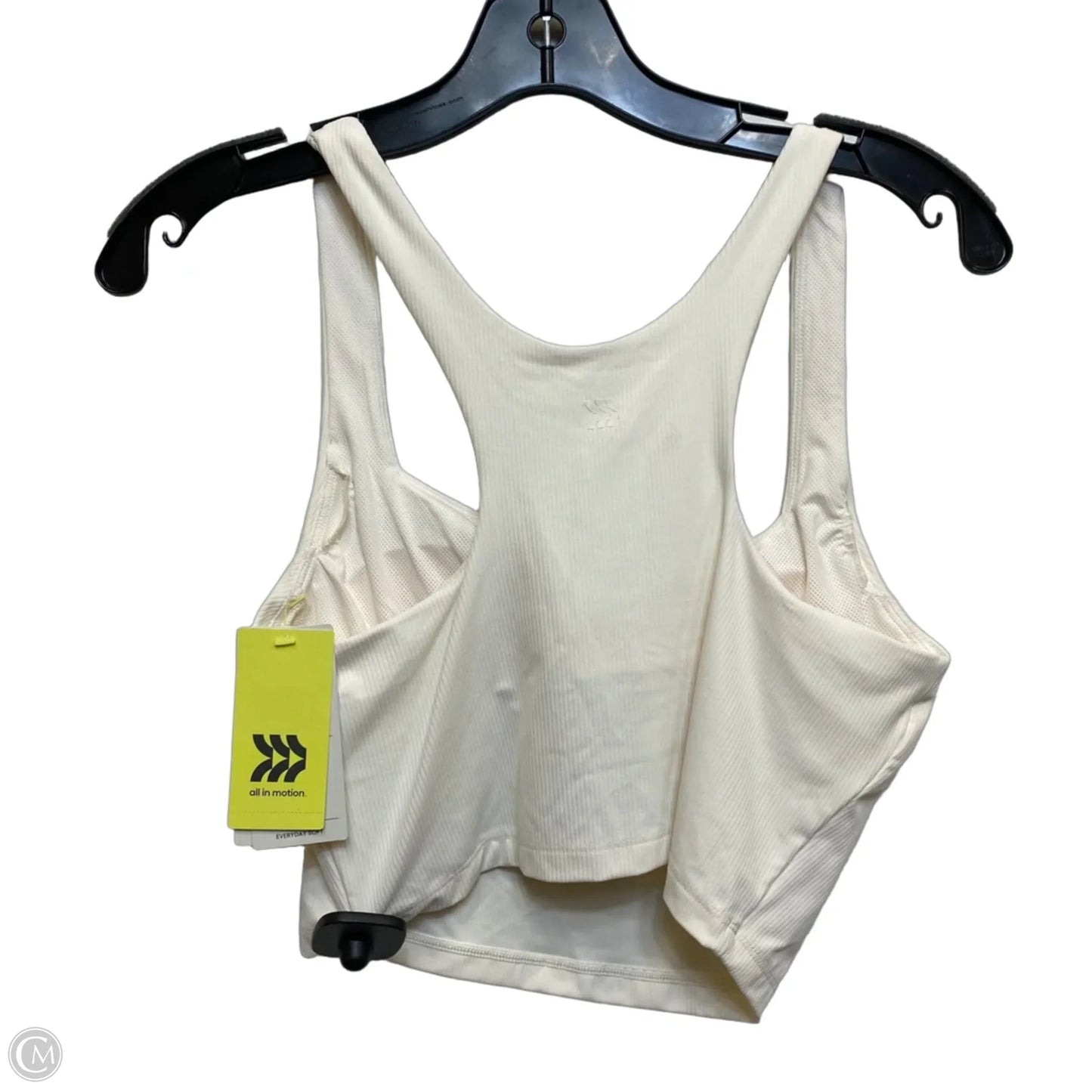 Athletic Tank Top By All In Motion In Cream, Size: S