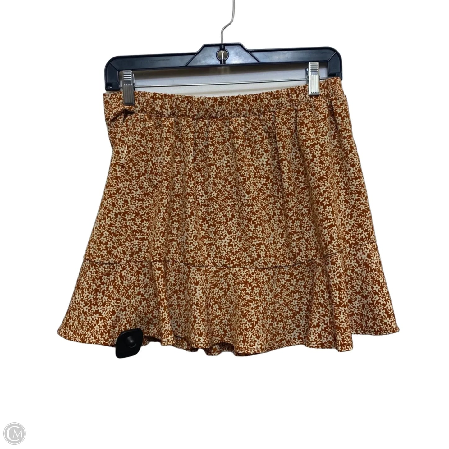 Skirt Mini & Short By Altard State In Brown & Cream, Size: M