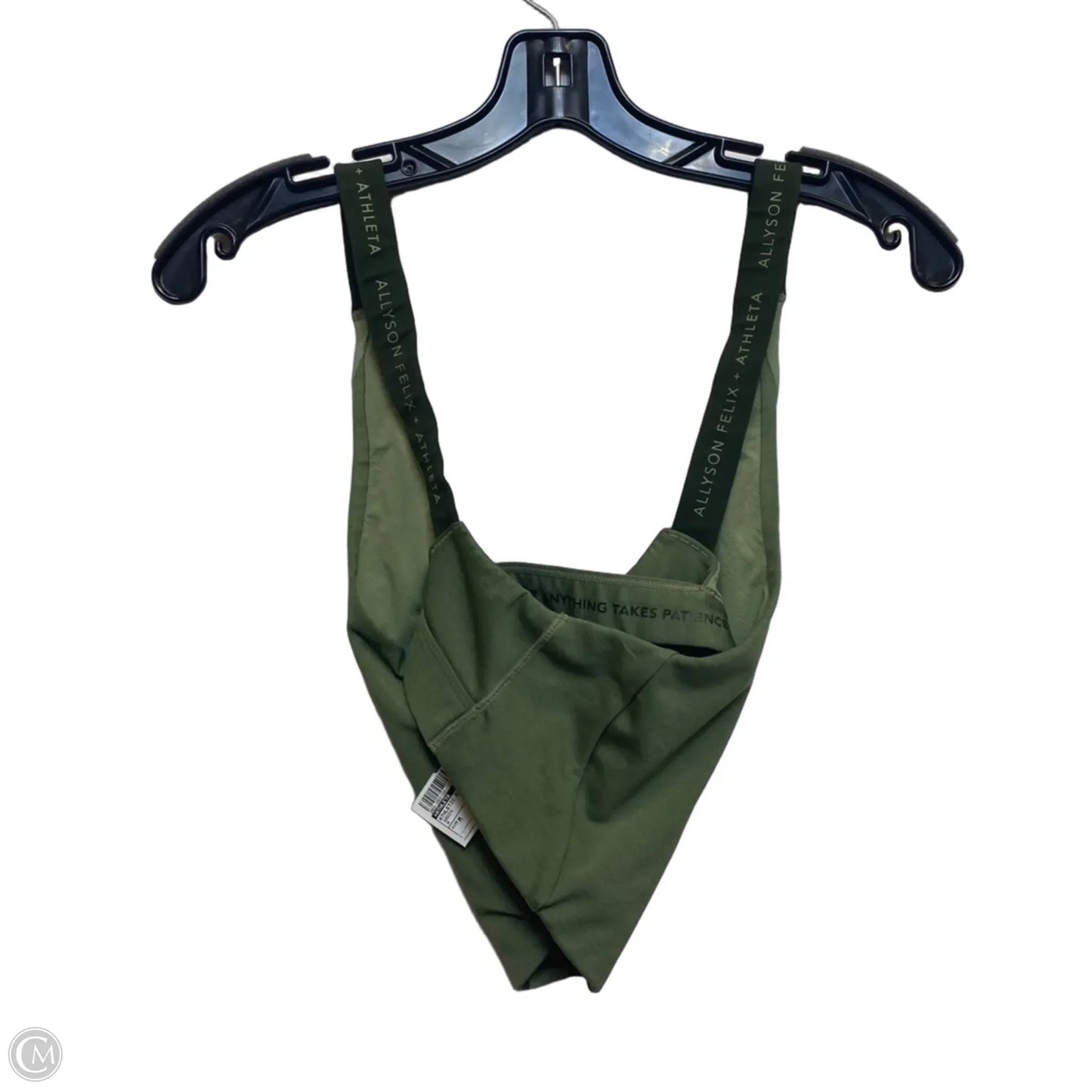 Athletic Bra By Athleta In Green, Size: M