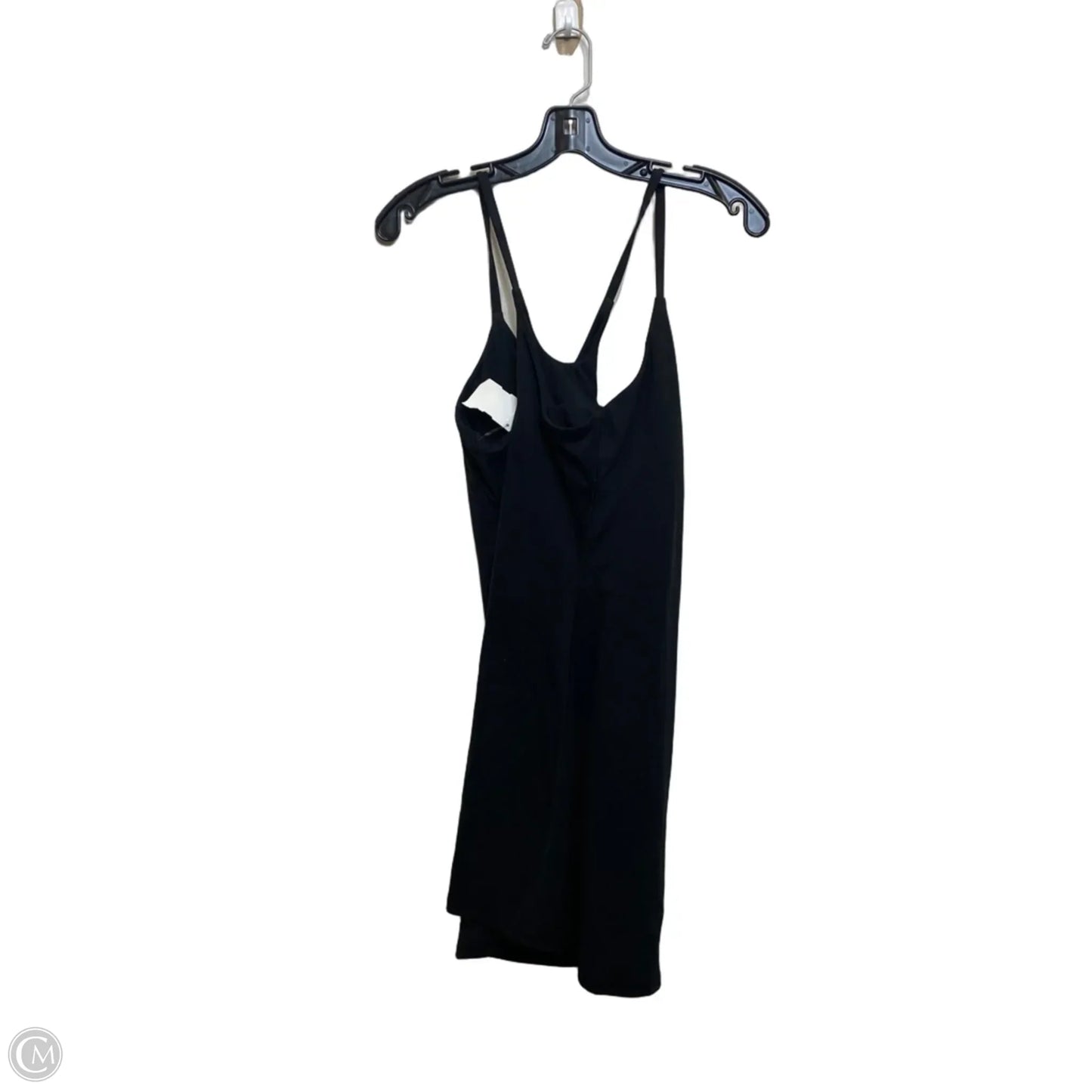 Athletic Romper By Clothes Mentor In Black, Size: L
