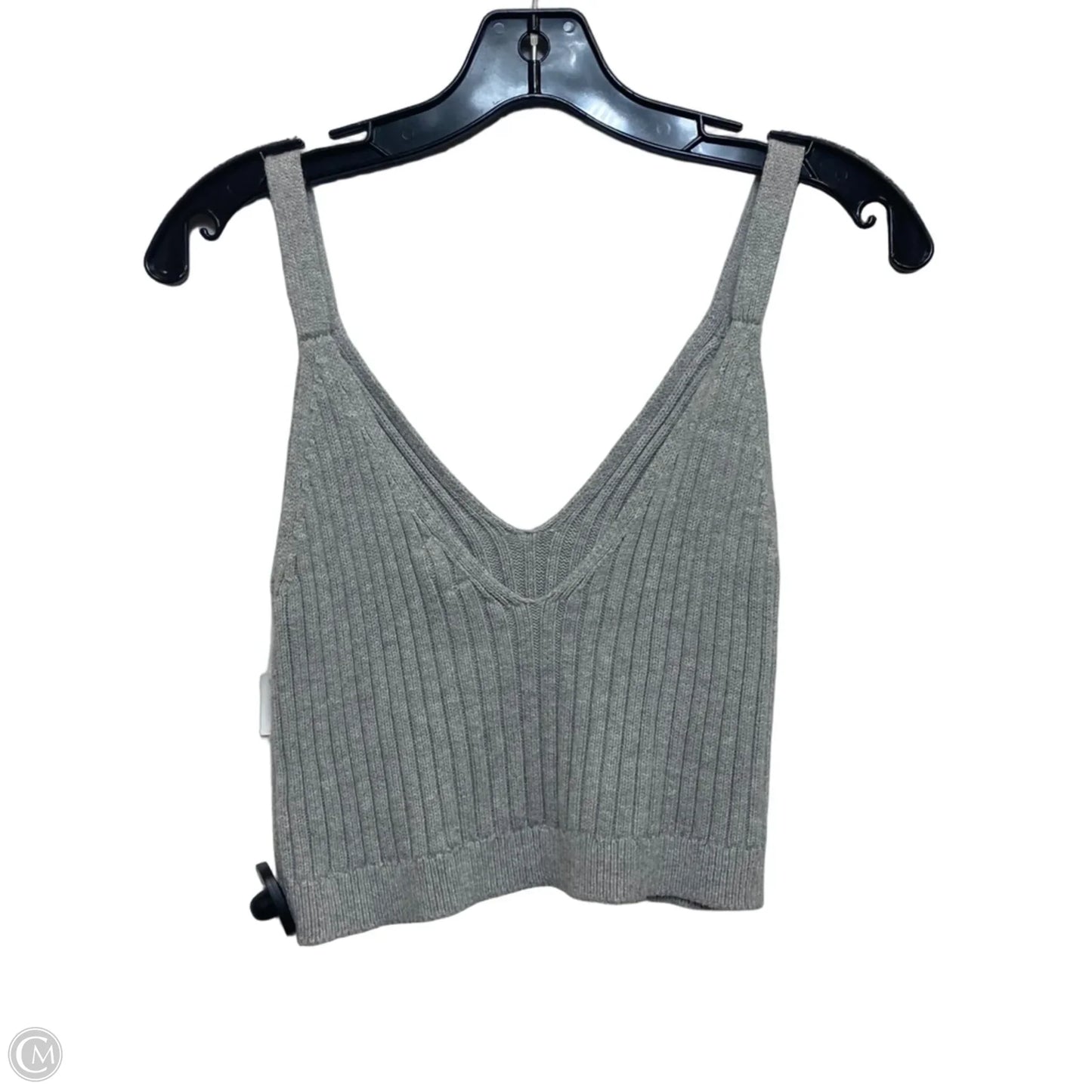 Top Sleeveless By Aerie In Grey, Size: L