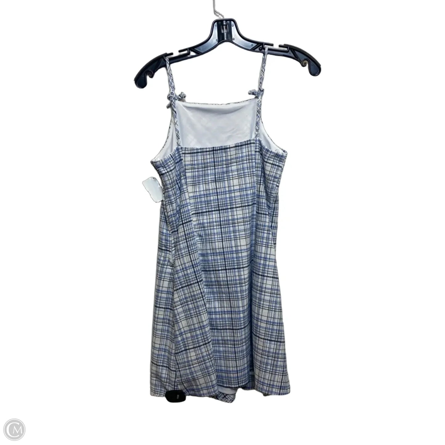 Dress Casual Short By Francesca’s In Blue & White, Size: S
