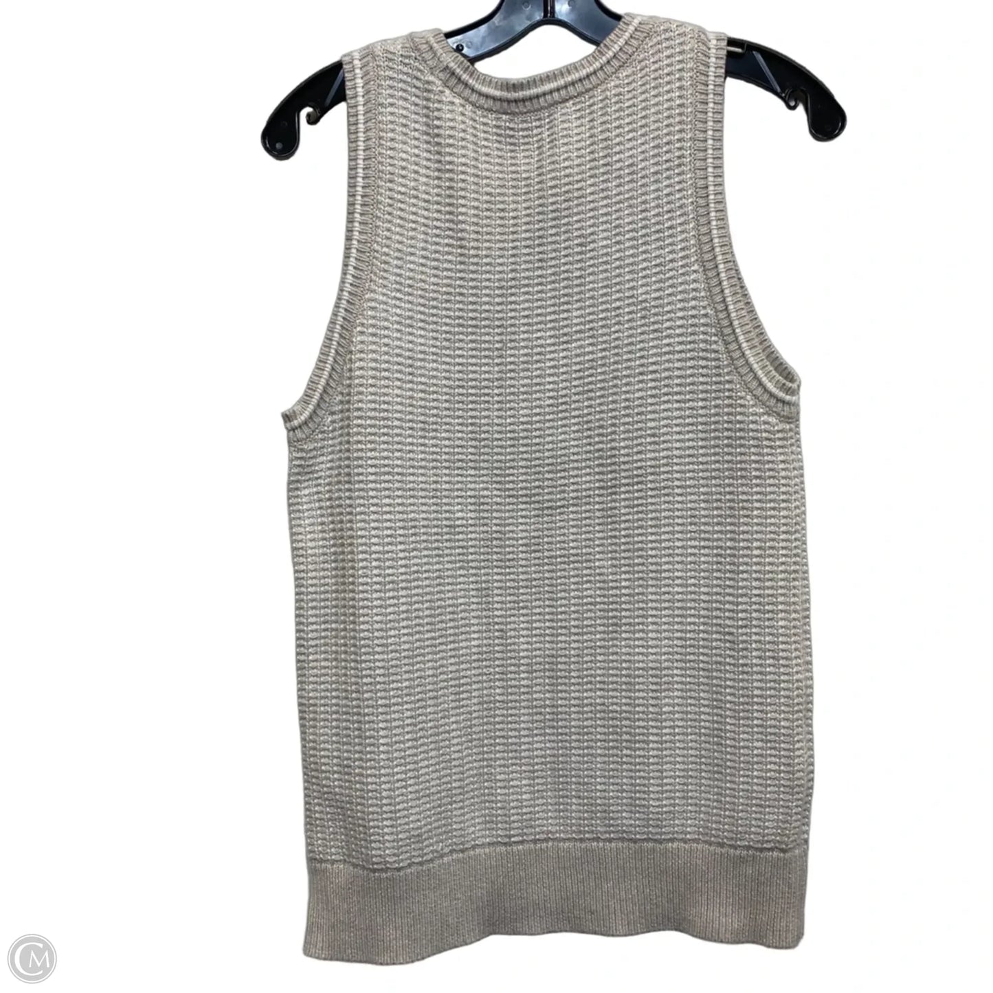 Top Sleeveless Designer By Vineyard Vines In Tan, Size: S