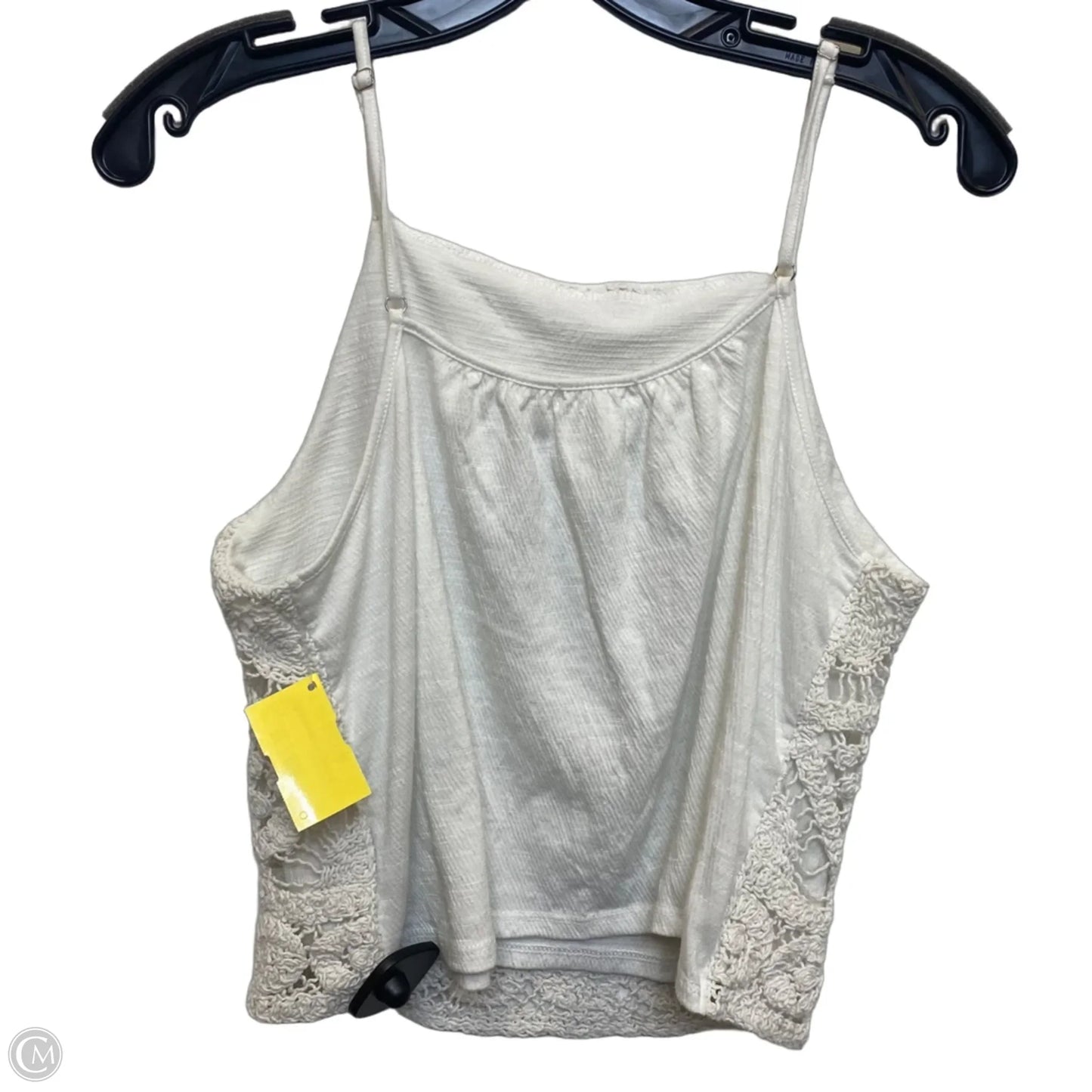 Top Sleeveless By Love On A Hanger In White, Size: L