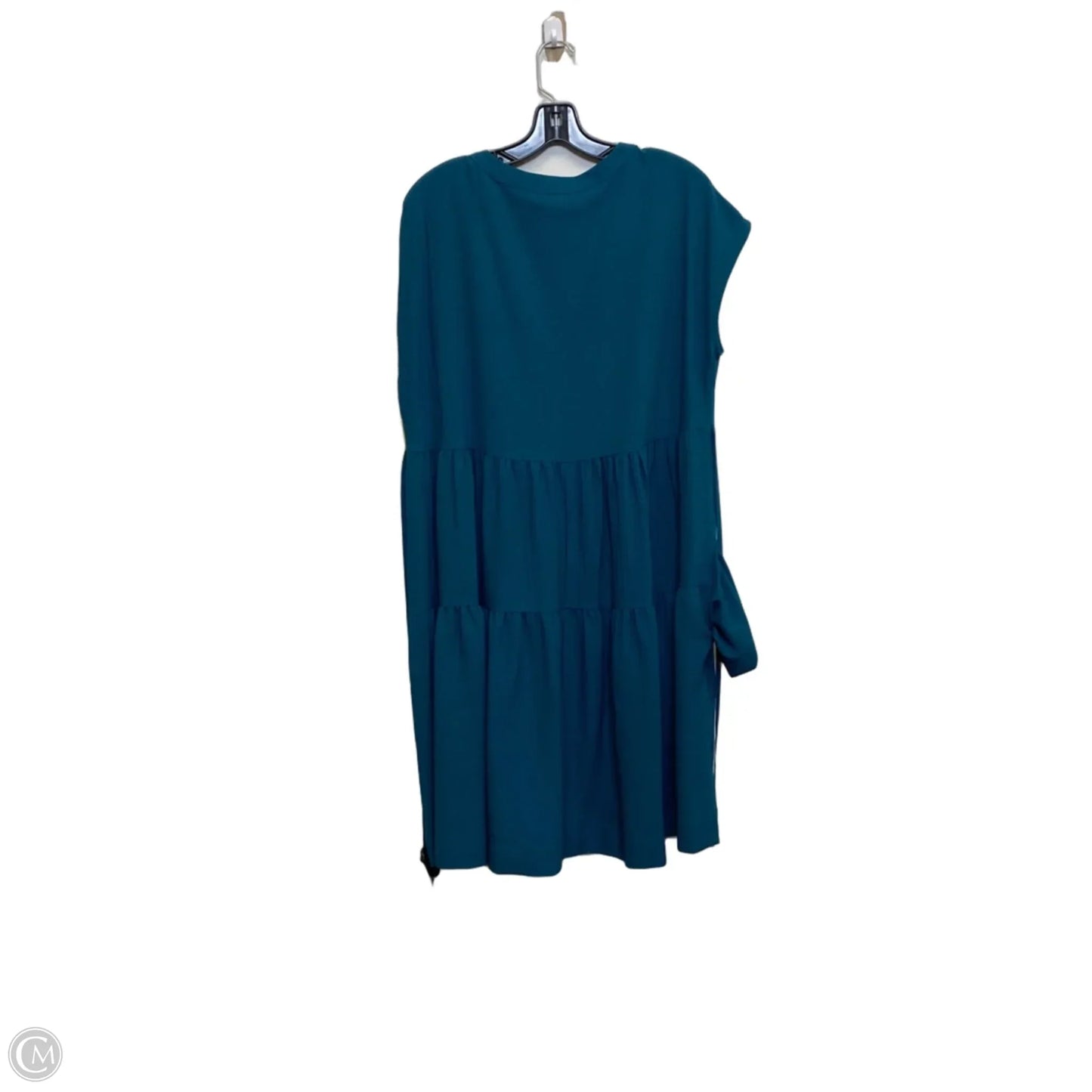 Dress Casual Short By Calvin Klein In Green, Size: Xl
