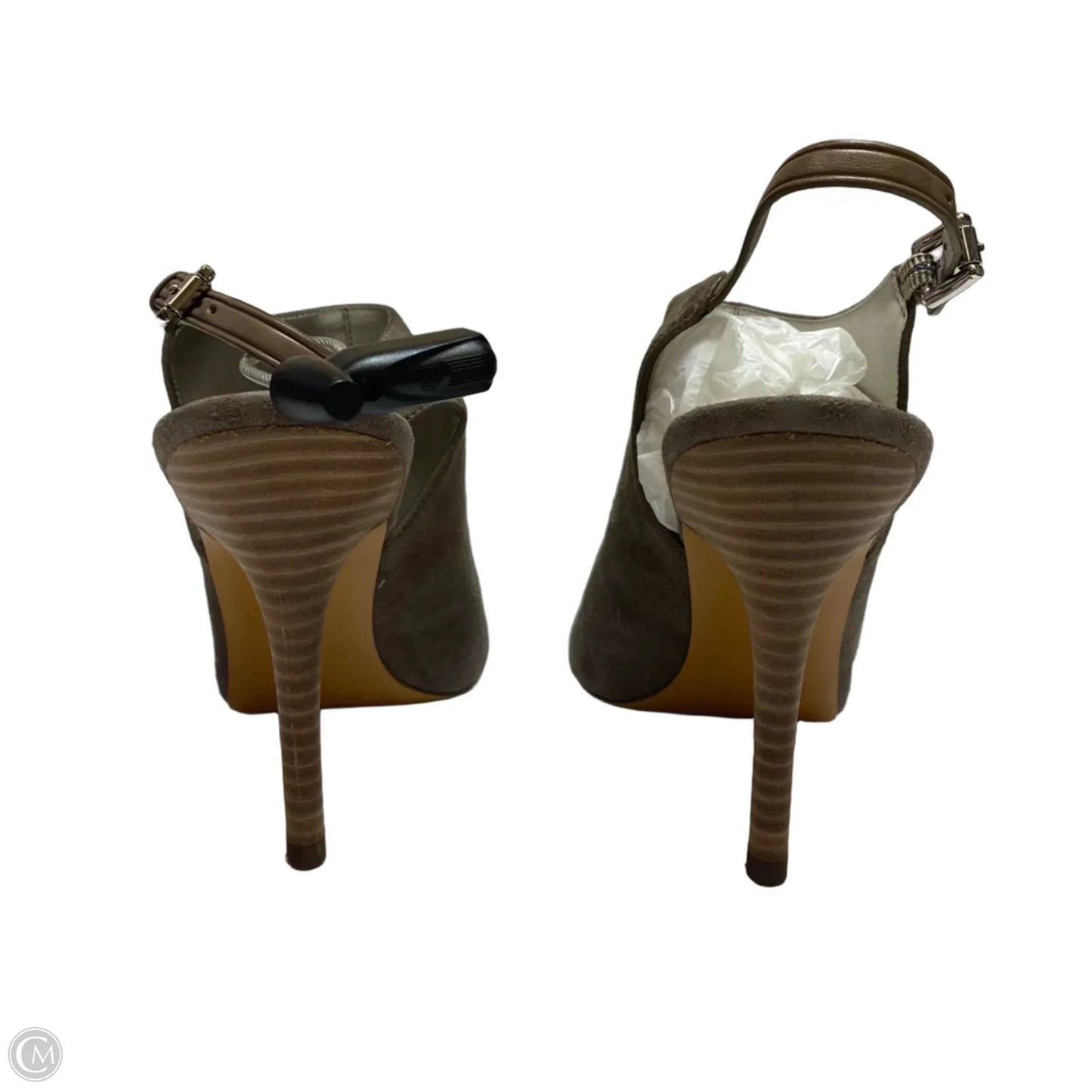 Sandals Designer By Coach In Brown, Size: 8.5