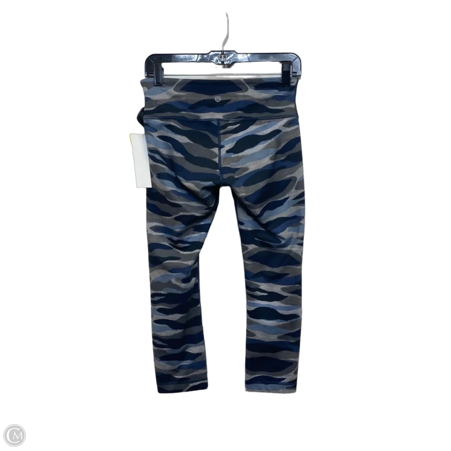 Athletic Leggings Designer By Lululemon In Blue, Size: 6