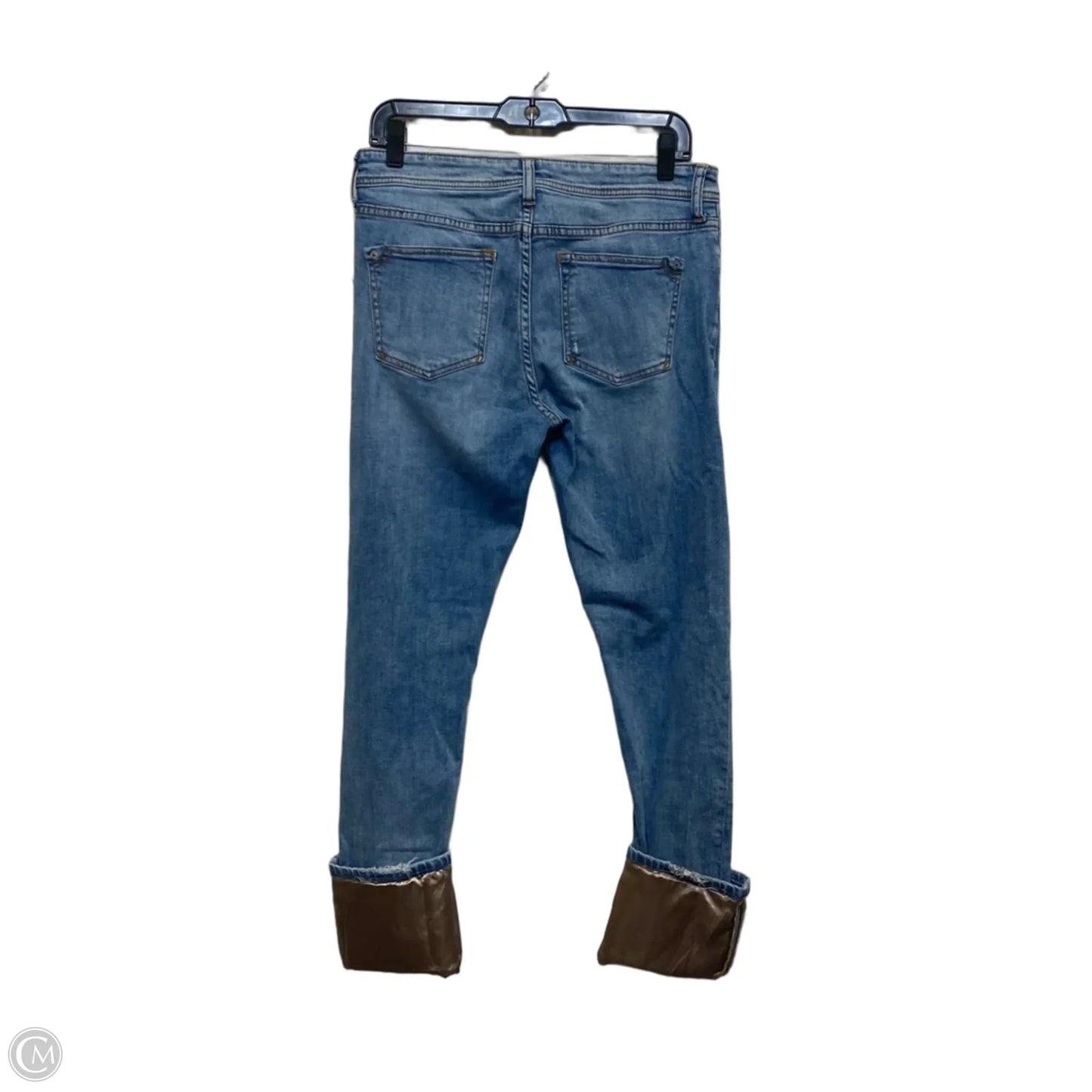 Jeans Straight By Pilcro In Blue Denim, Size: 6