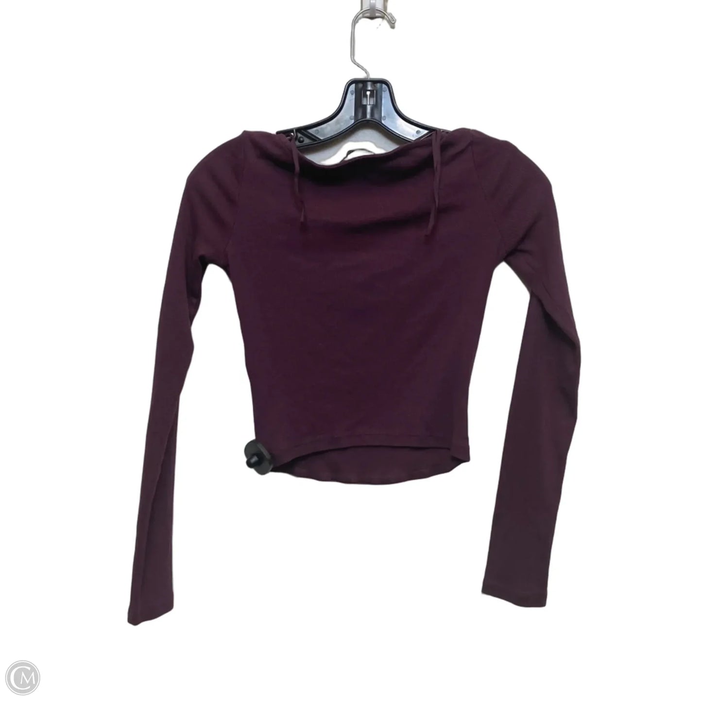 Top Long Sleeve By Zara In Purple, Size: S