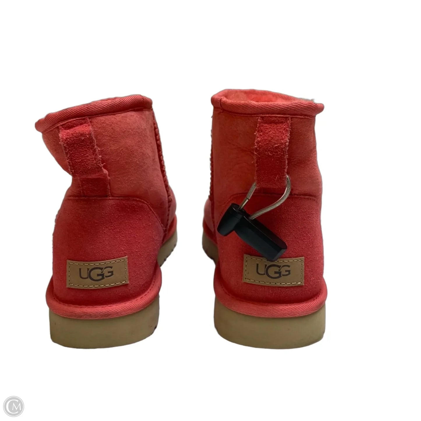 Boots Designer By Ugg In Pink, Size: 12