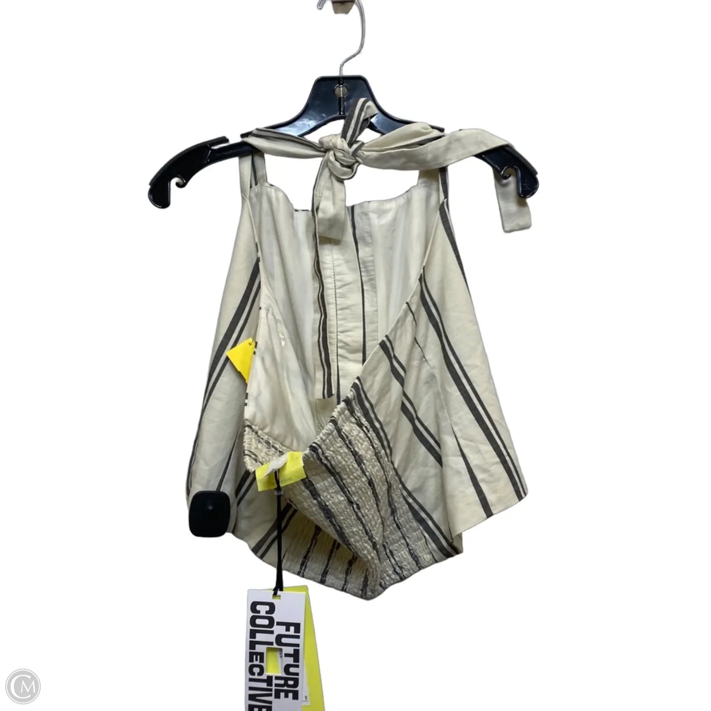 Top Sleeveless By Jenee Naylor In Cream, Size: L