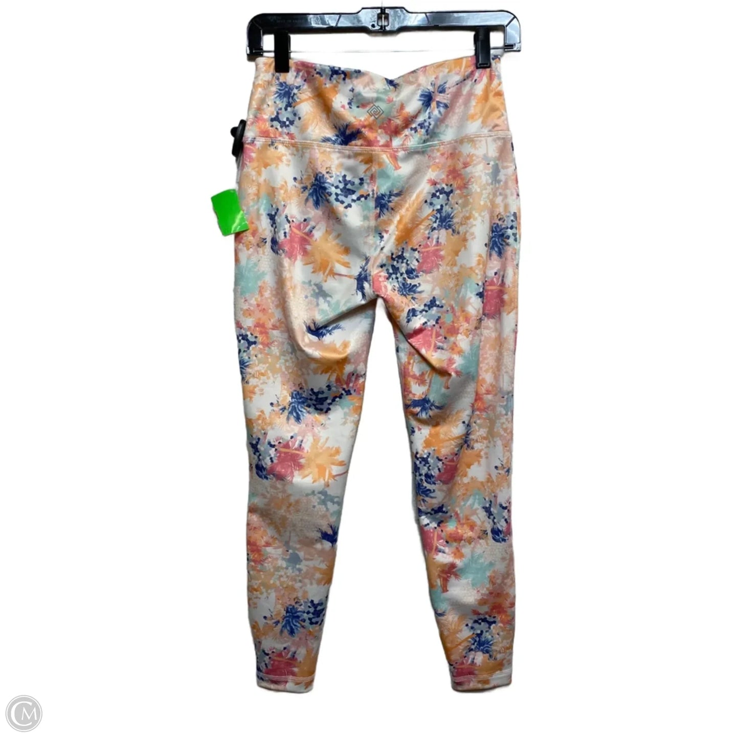 Athletic Leggings By Zelos In Multi-colored, Size: S