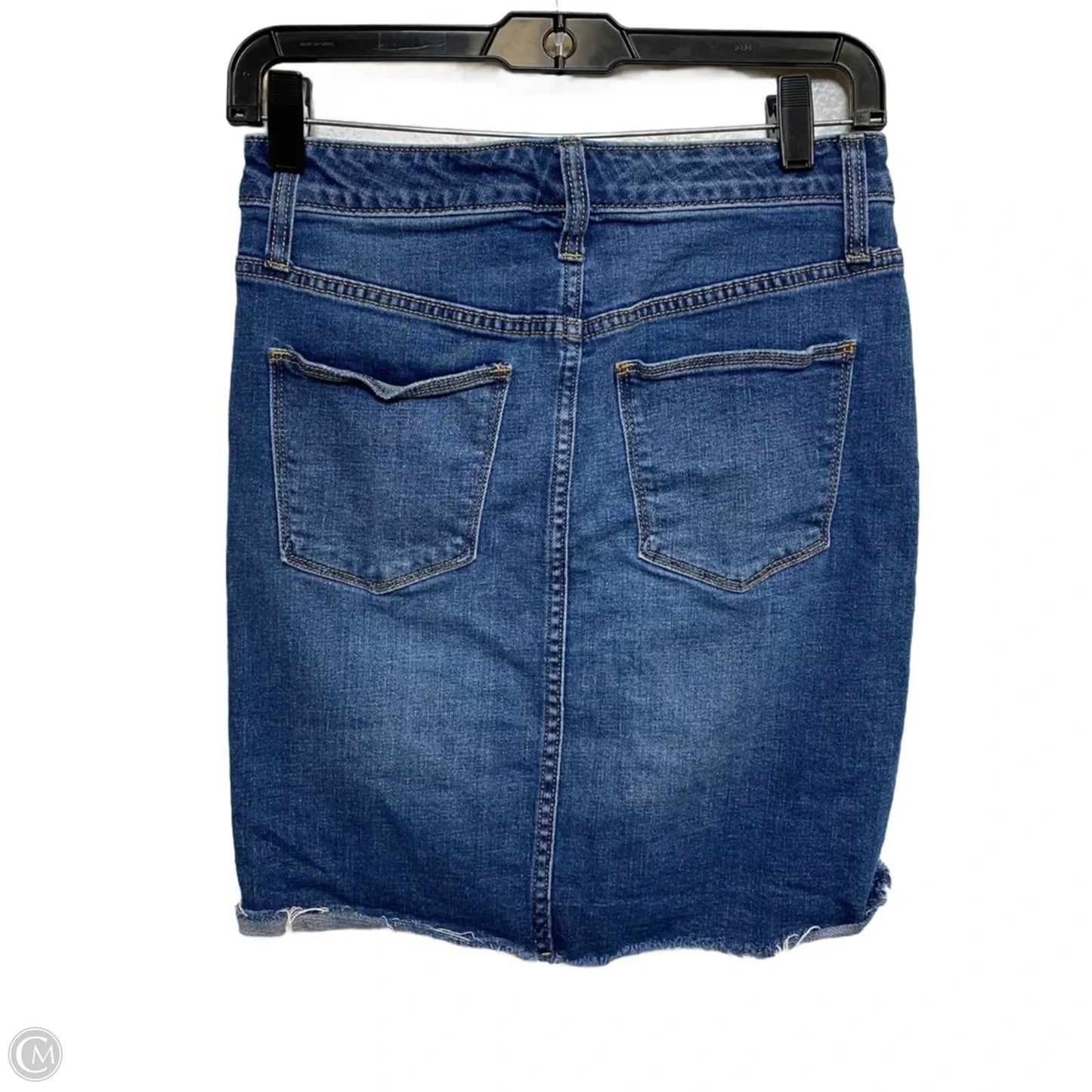 Skirt Mini & Short By Universal Thread In Blue Denim, Size: 4