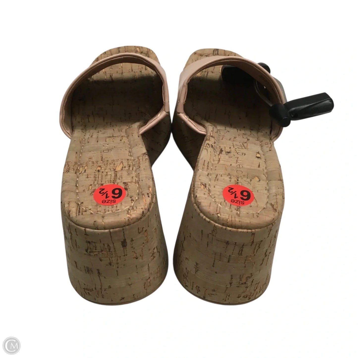 Sandals Heels Wedge By Madden Girl In Pink, Size: 6.5