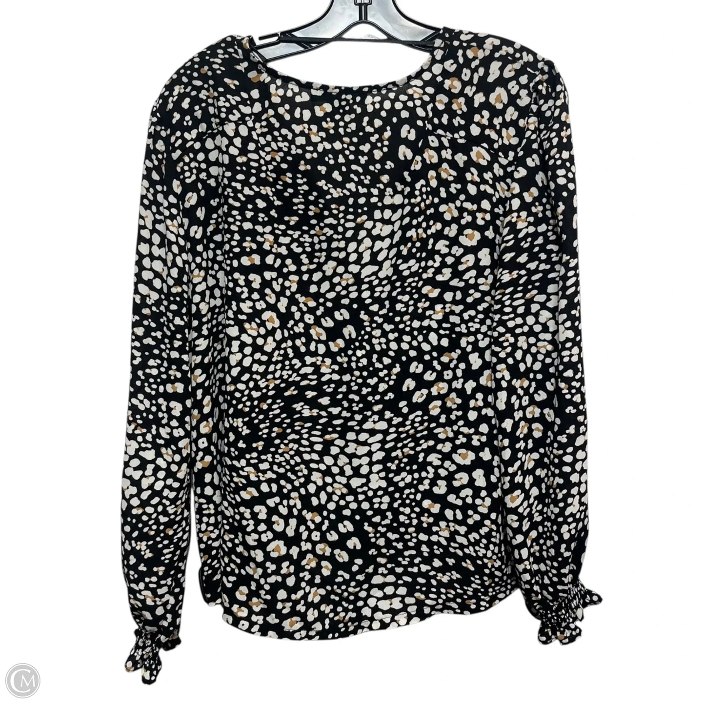 Top Long Sleeve By Sanctuary In Animal Print, Size: Xl