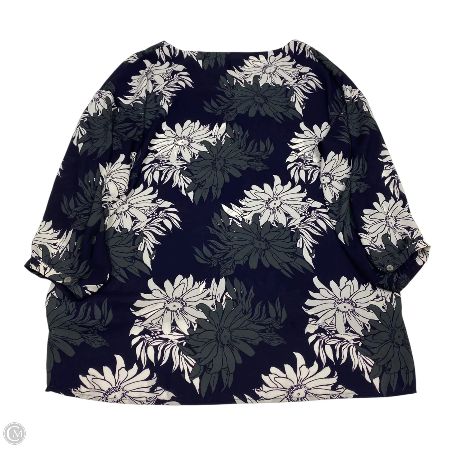 Top Long Sleeve By Loft In Blue, Size: S