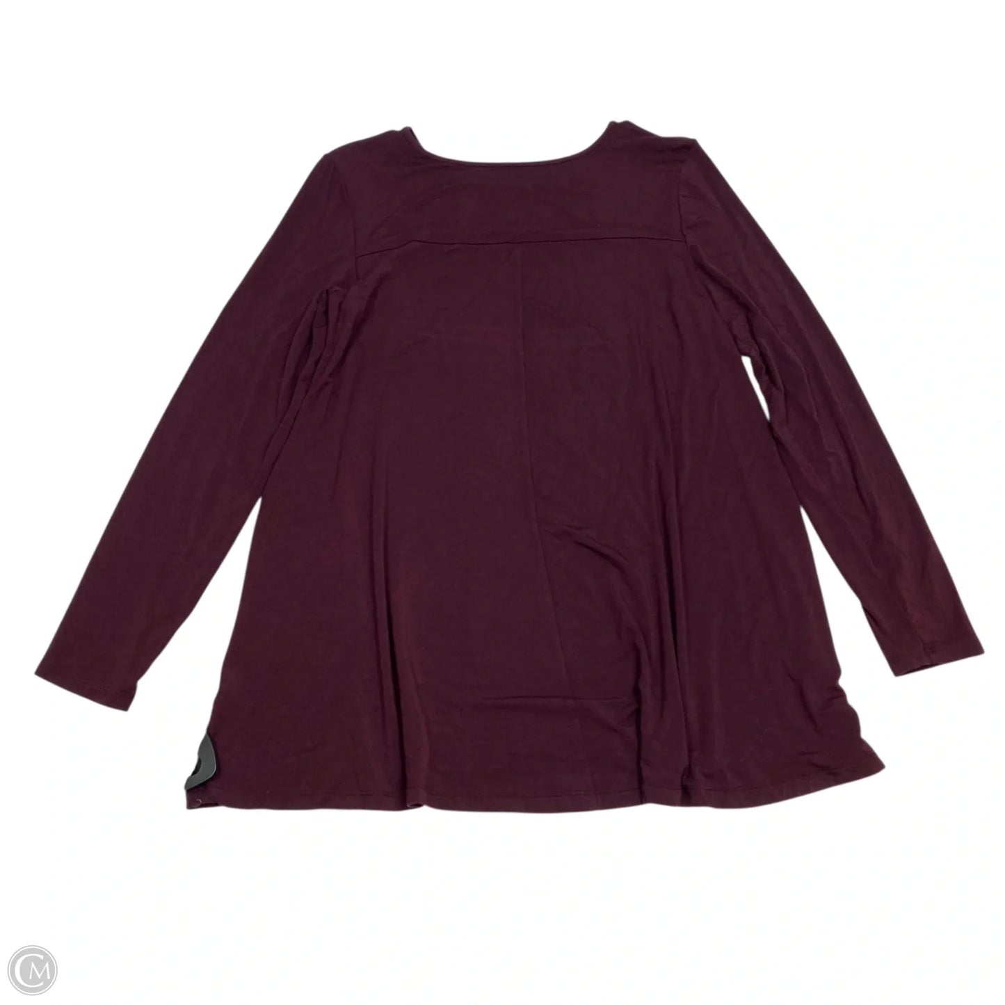 Top Long Sleeve Basic By Aerie In Red, Size: M