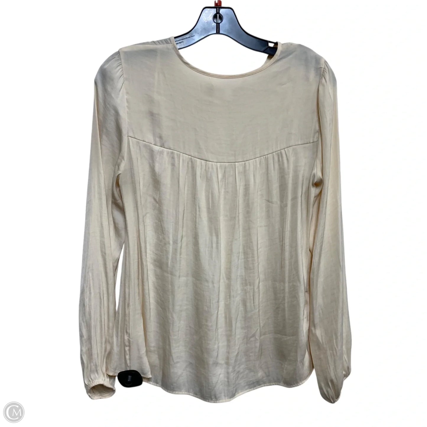 Top Long Sleeve By Lc Lauren Conrad In Cream, Size: Xs