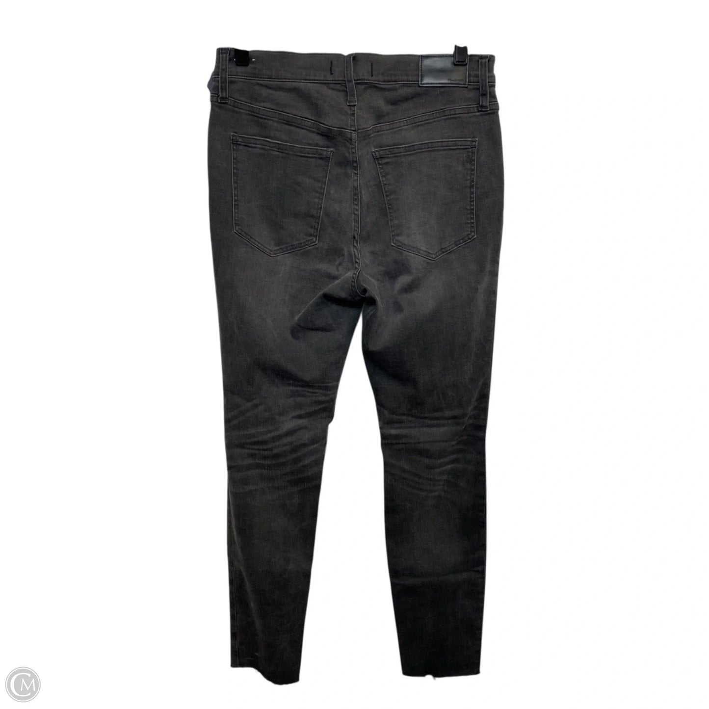 Jeans Skinny By Madewell In Black Denim, Size: 8