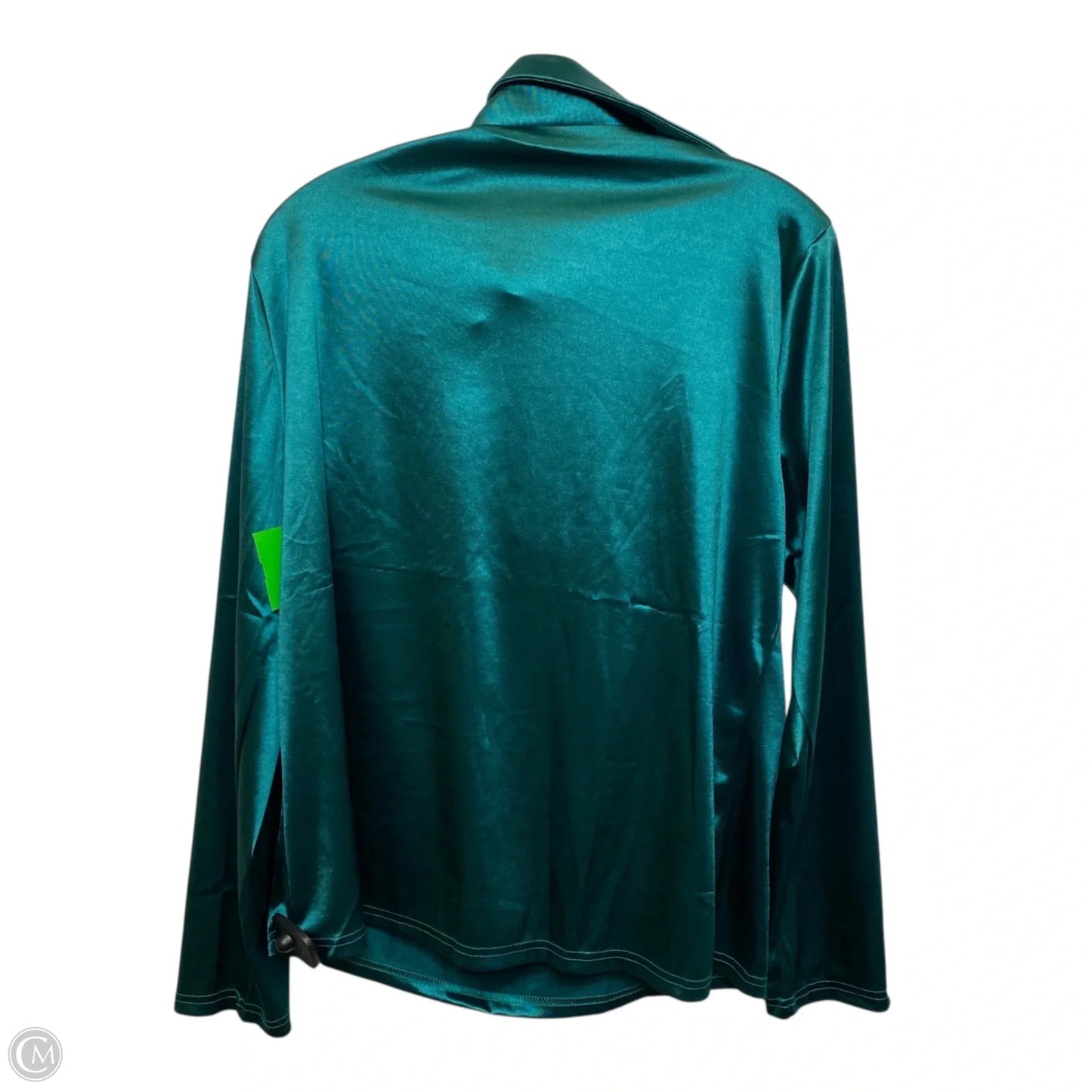 Top Long Sleeve By Clothes Mentor In Green, Size: Xl