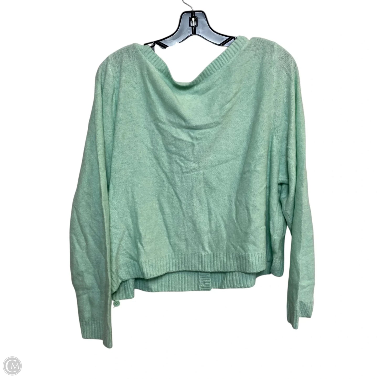 Cardigan By American Eagle In Green, Size: Xxl