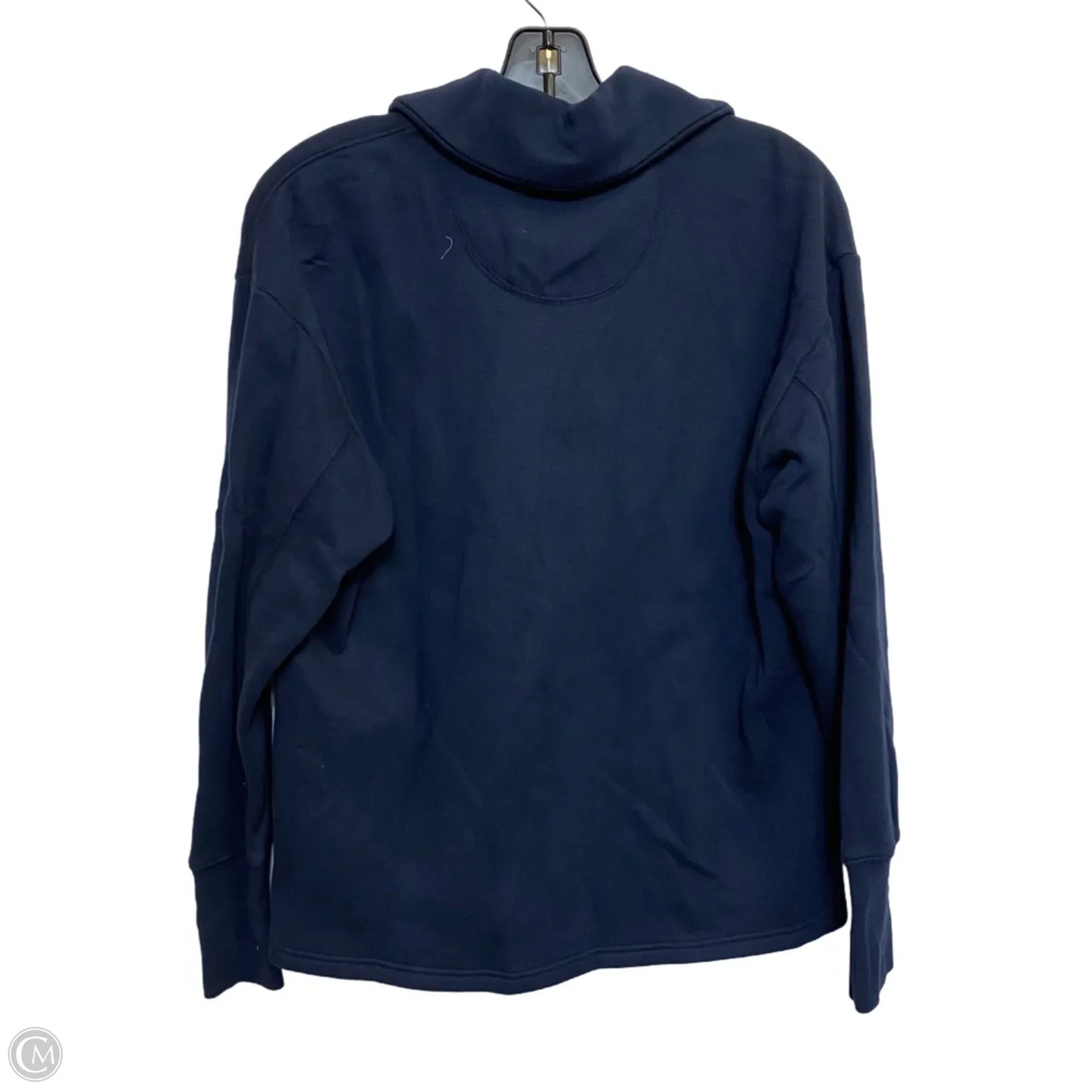 Sweatshirt Collar By Free Assembly In Blue, Size: M