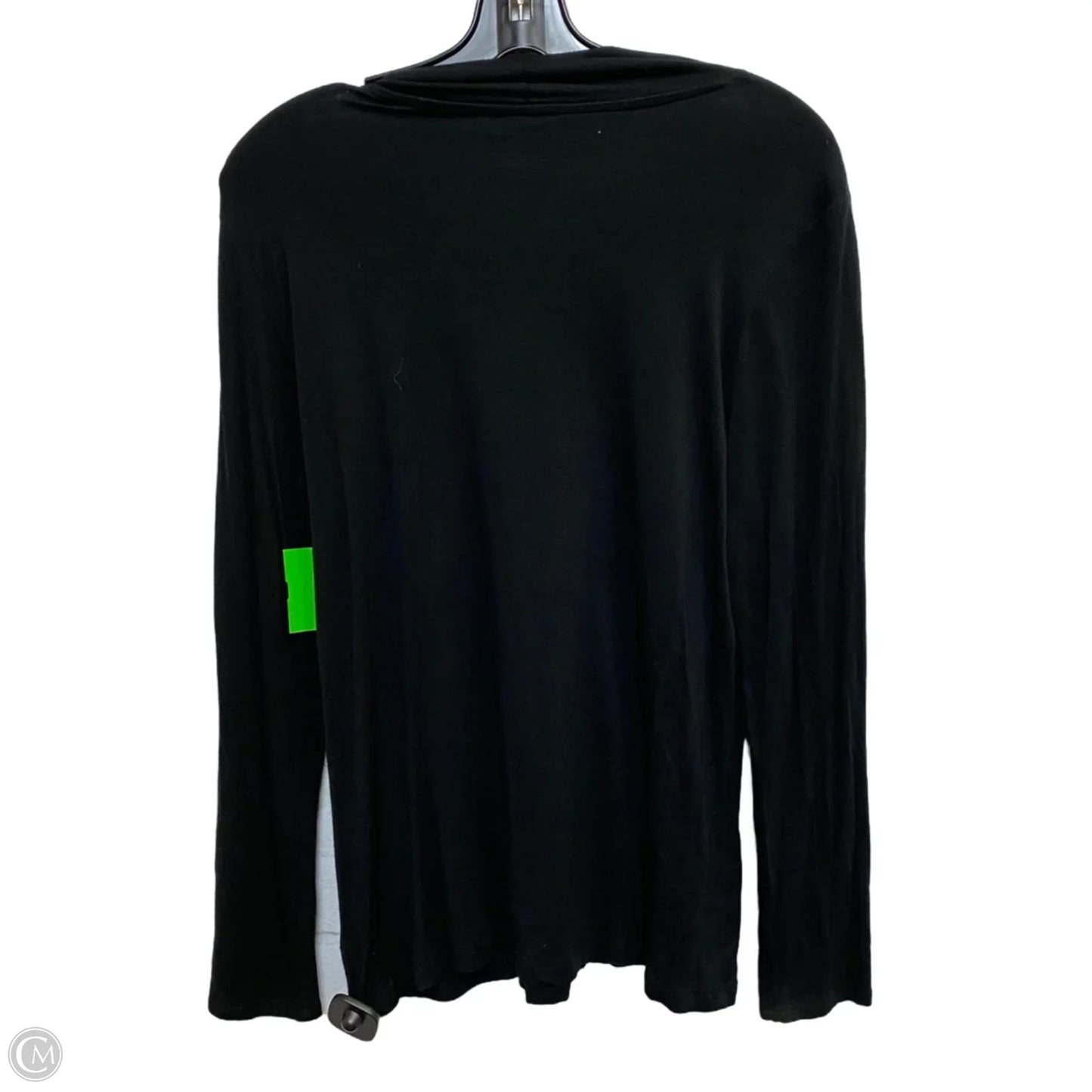 Top Long Sleeve By Tahari In Black, Size: Xl