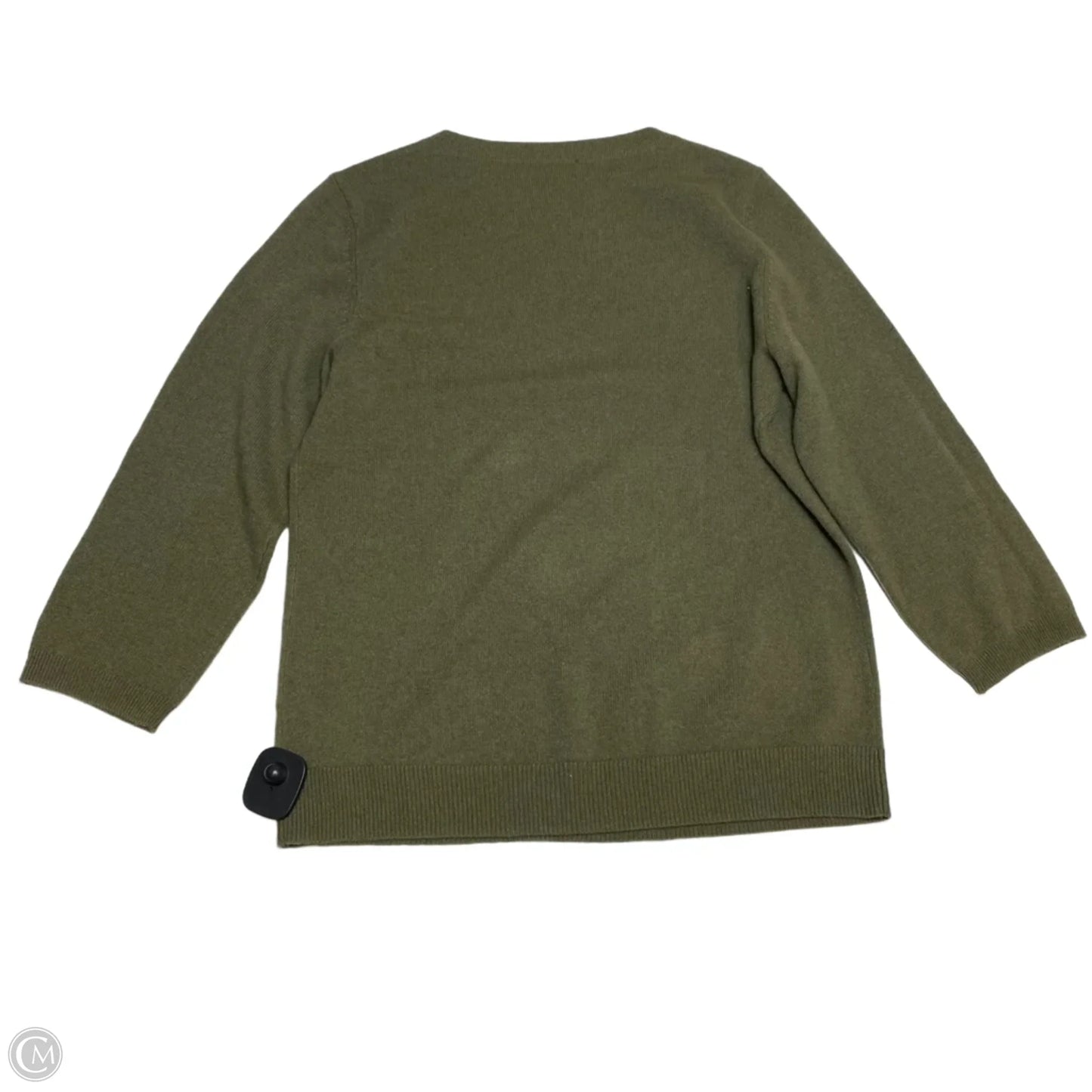 Sweater Cashmere By Talbots In Green, Size: L