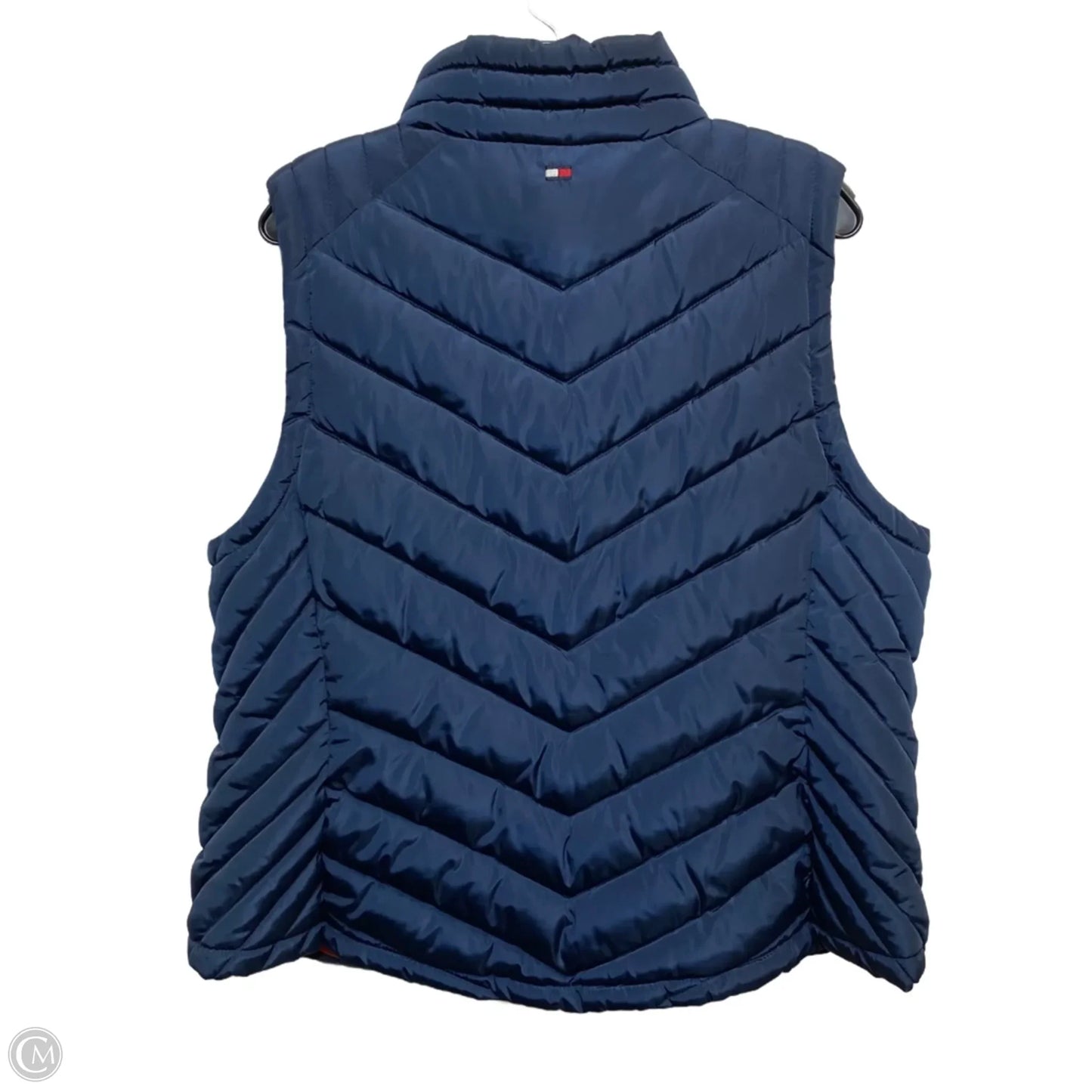 Vest Puffer & Quilted By Tommy Hilfiger In Blue, Size: Xl