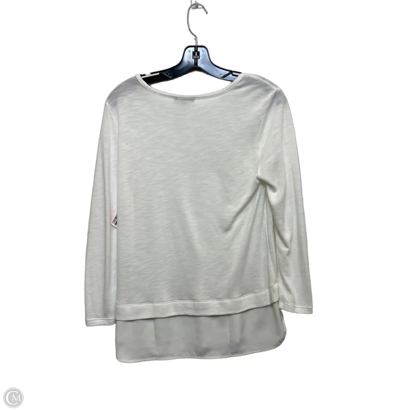 Top Long Sleeve By J. Crew In White, Size: S
